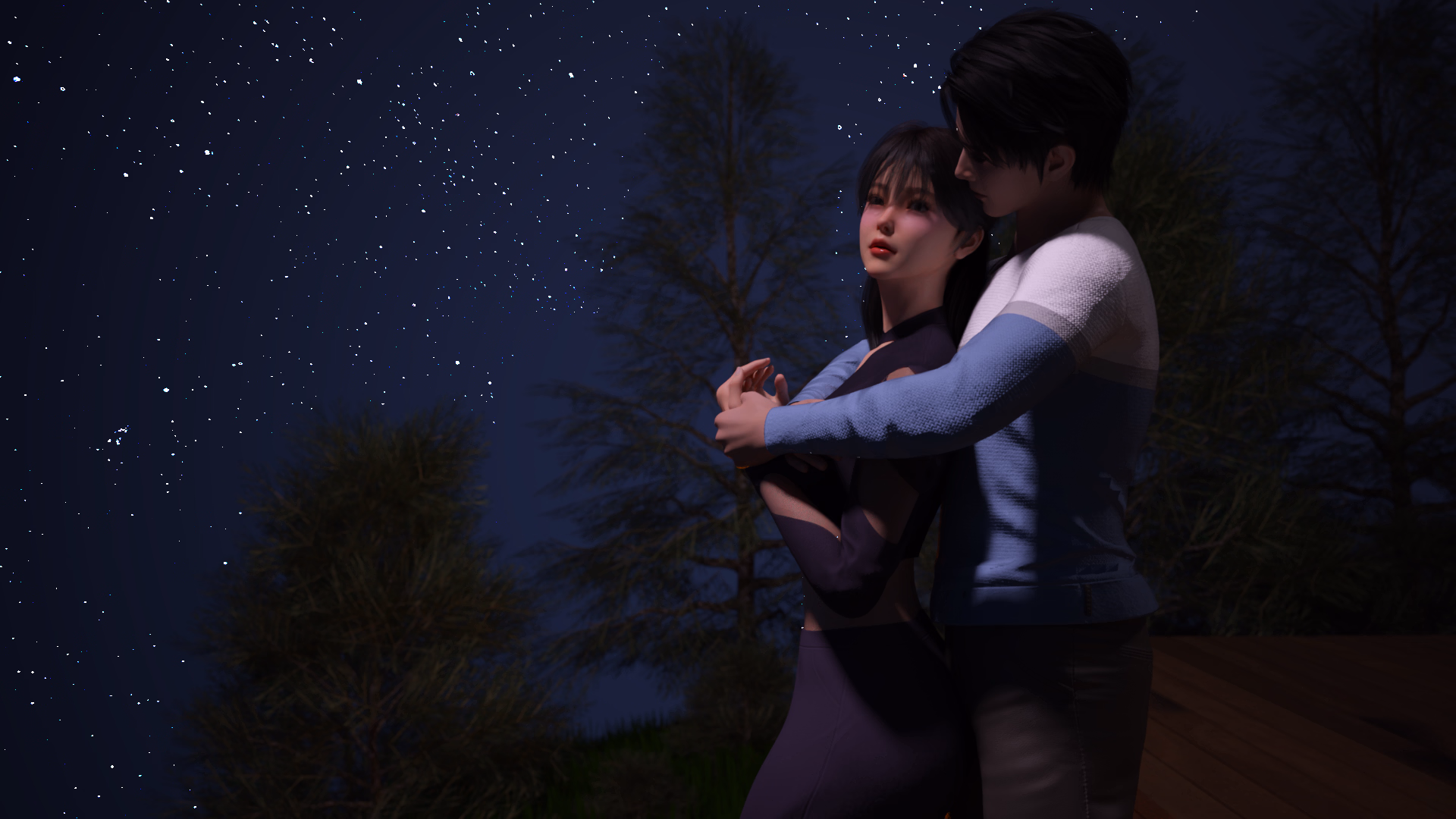 VN Ren'Py The Moonlit Awakening [v0.1] [DarkStream Studio]