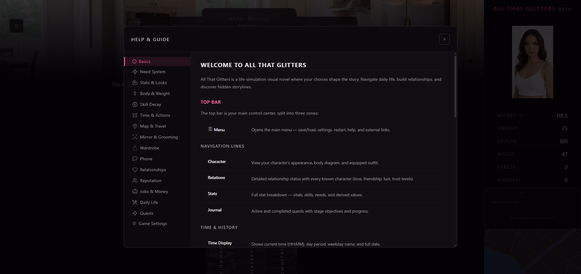 HTML All That Glitters [v0.1.5] [Neph93]