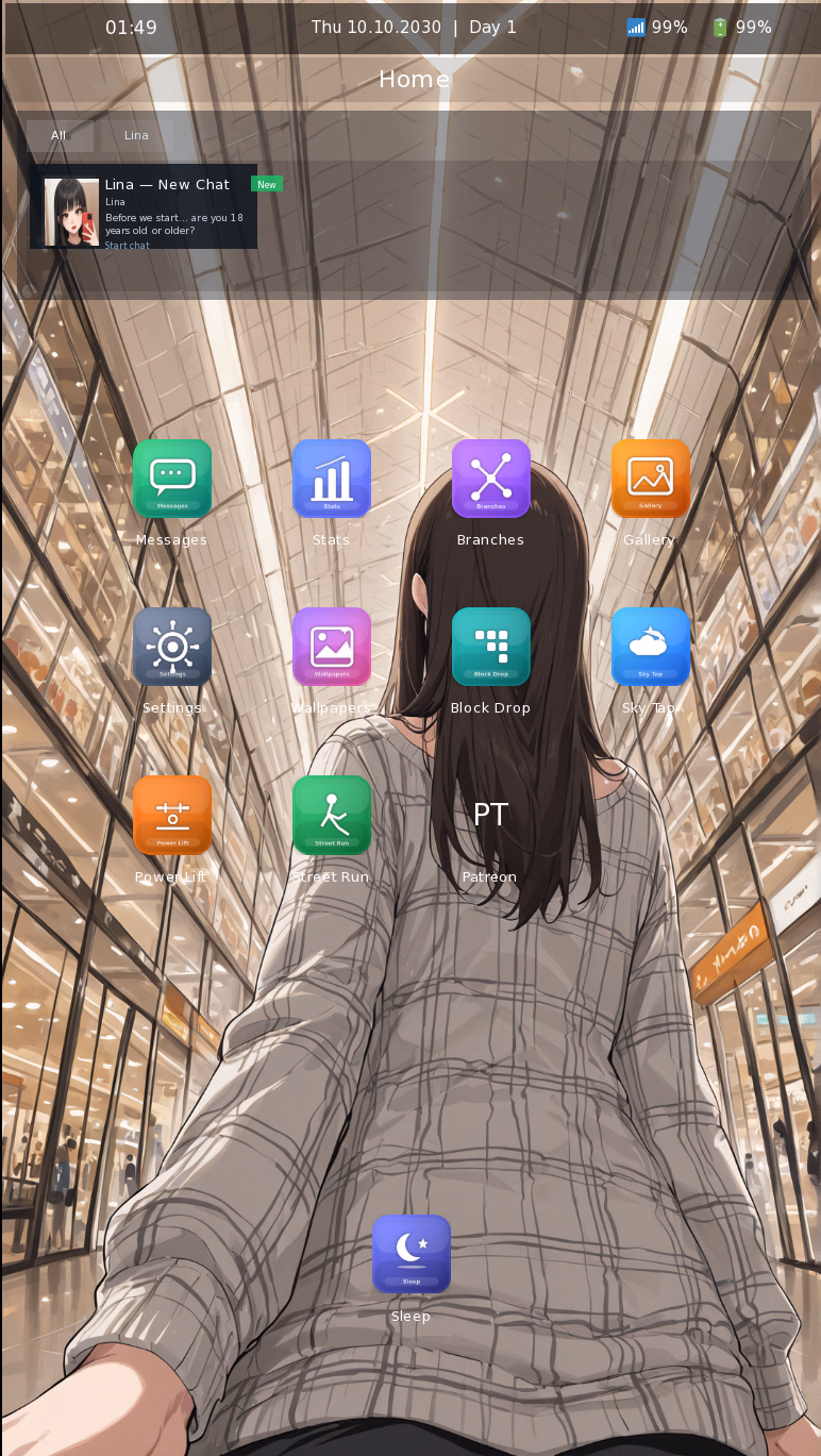 Ren'Py Phone Life [v0.1.1] [Gwynreid]