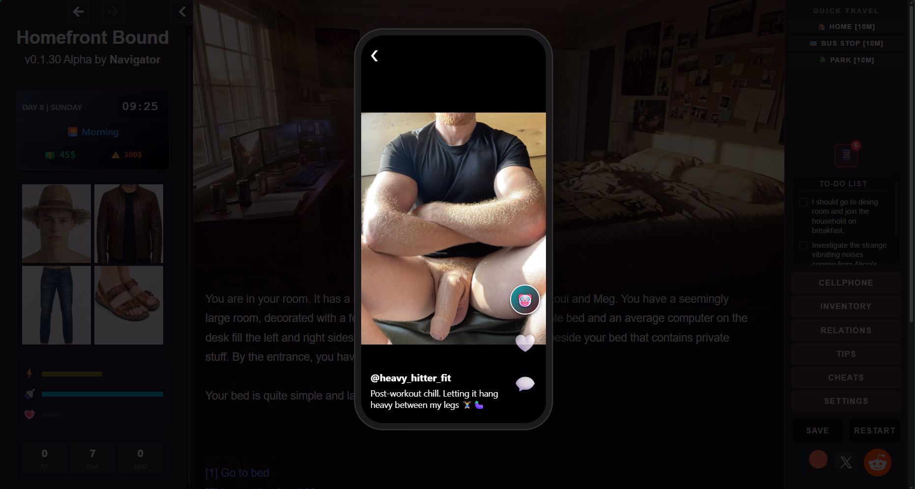 HTML Homefront Bound [v0.1.31.1 Alpha] [Navigator]
