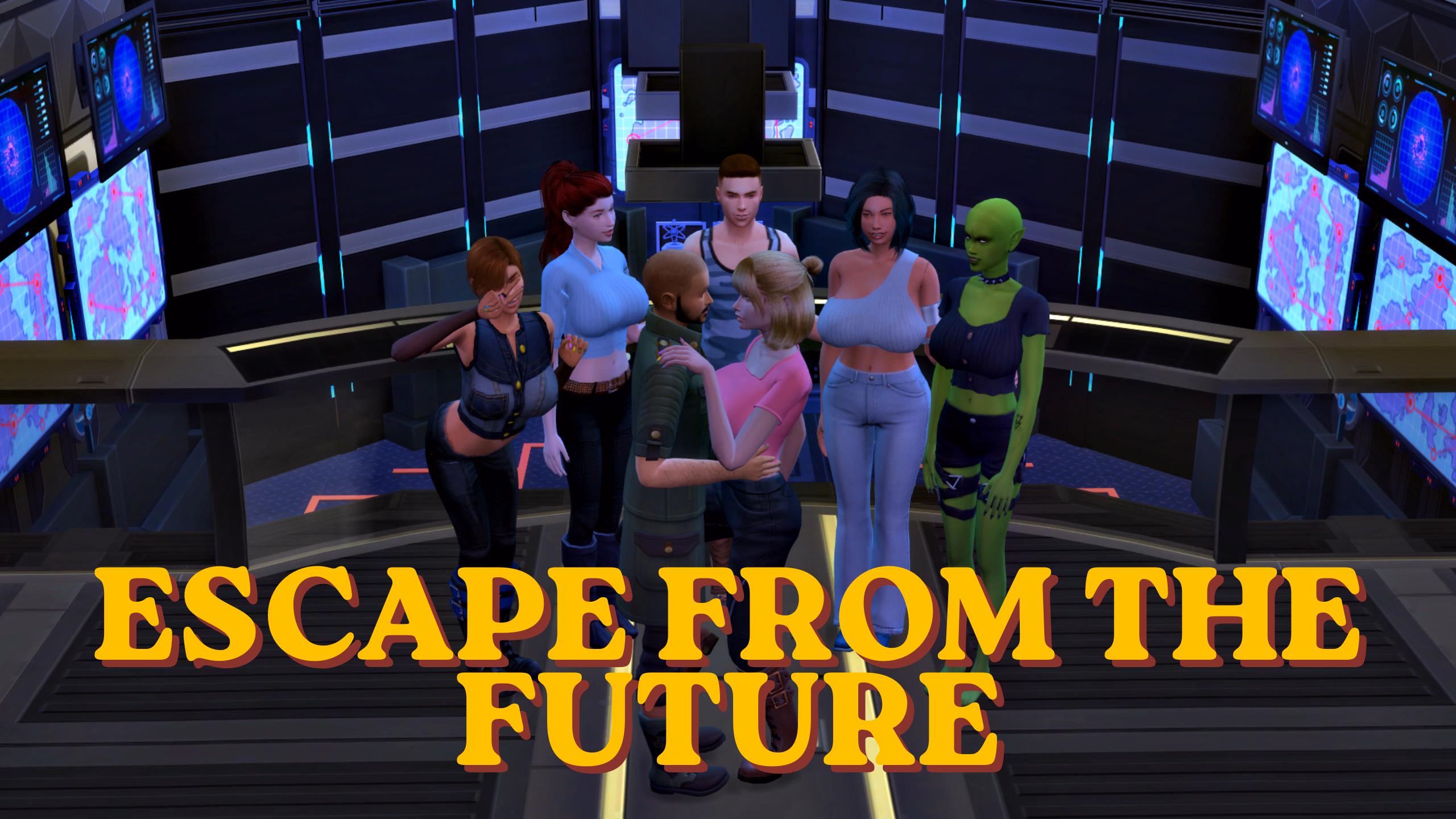 VN Ren'Py Completed Escape from the Future [v1.0] [S18 Games] download