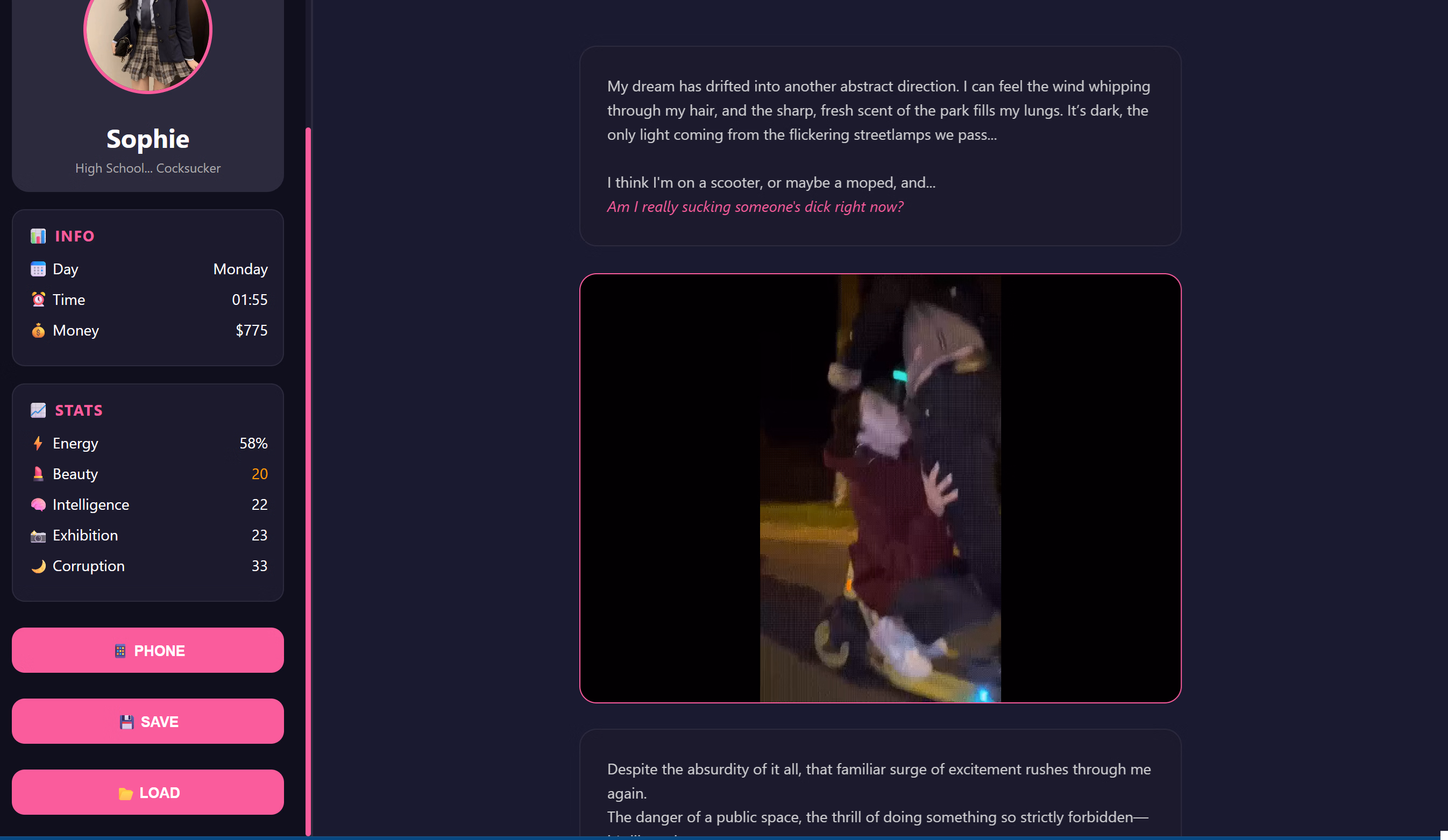 HTML Sophie's Diary [v0.3] [SophieDev]