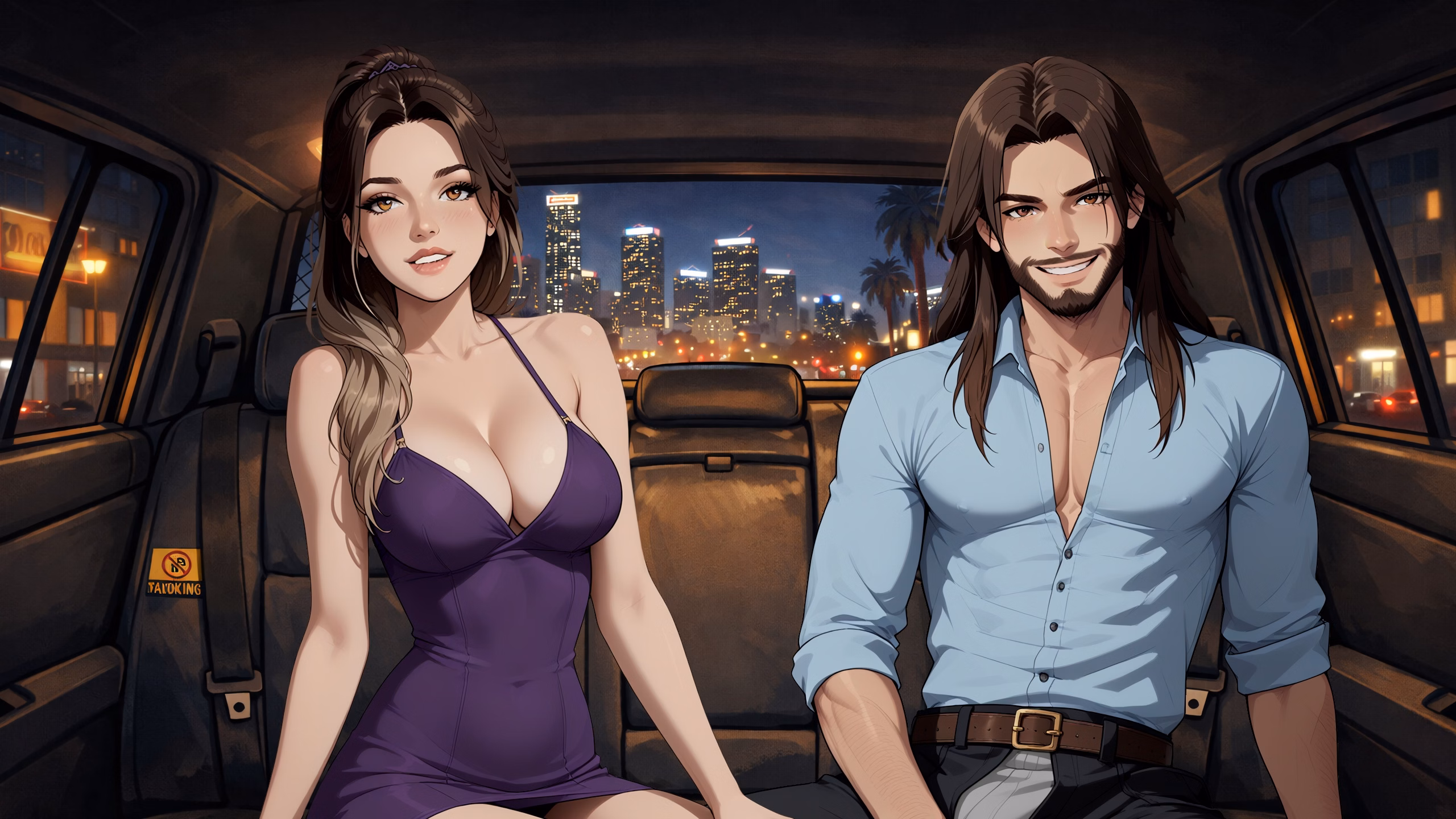 VN Ren'Py Completed Malibu: Golden Hours [v1.0] [Private Frame Games]