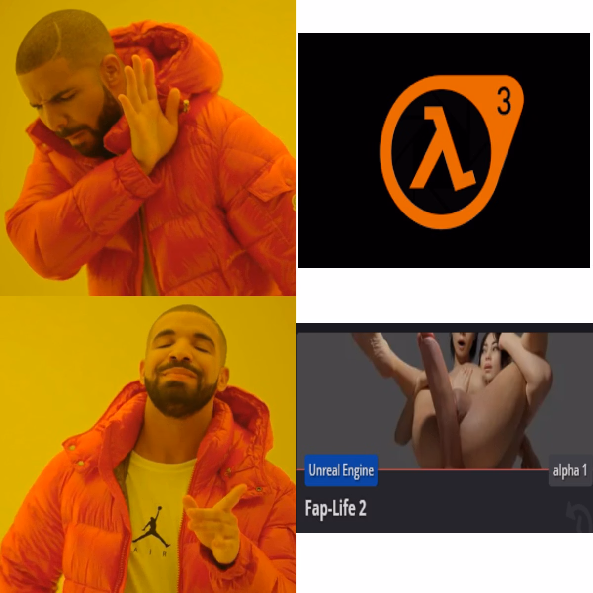 Unreal Engine Fap-Life 2 [alpha 1] [Likkezg]