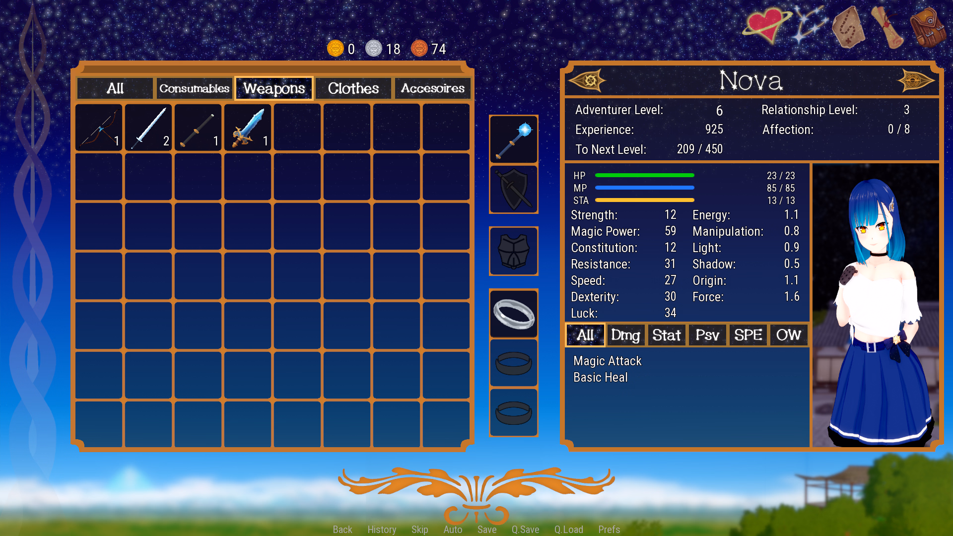Ren'Py Harmony of the Stars [v0.1.1] [SkyGrazer]