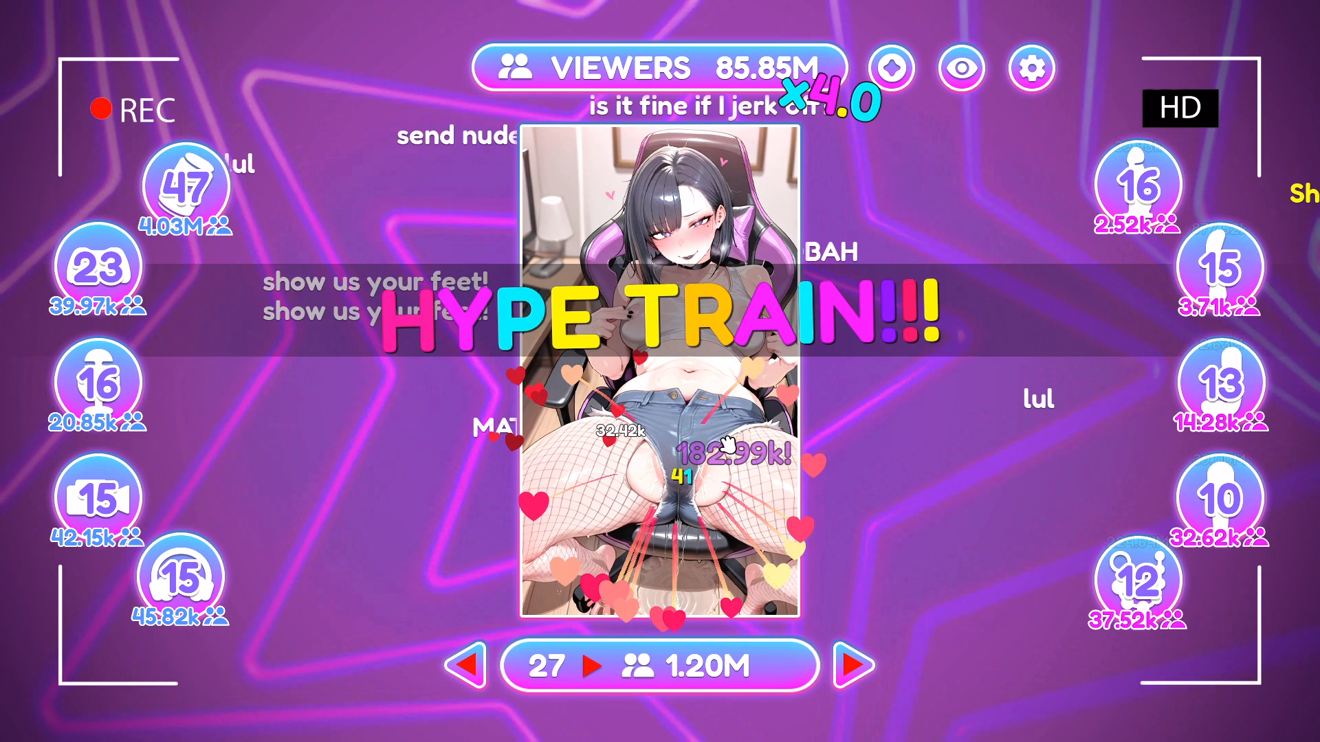 Godot Clicker Complex: Vira’s Private Stream [v0.4] [PrincessComplex Games]