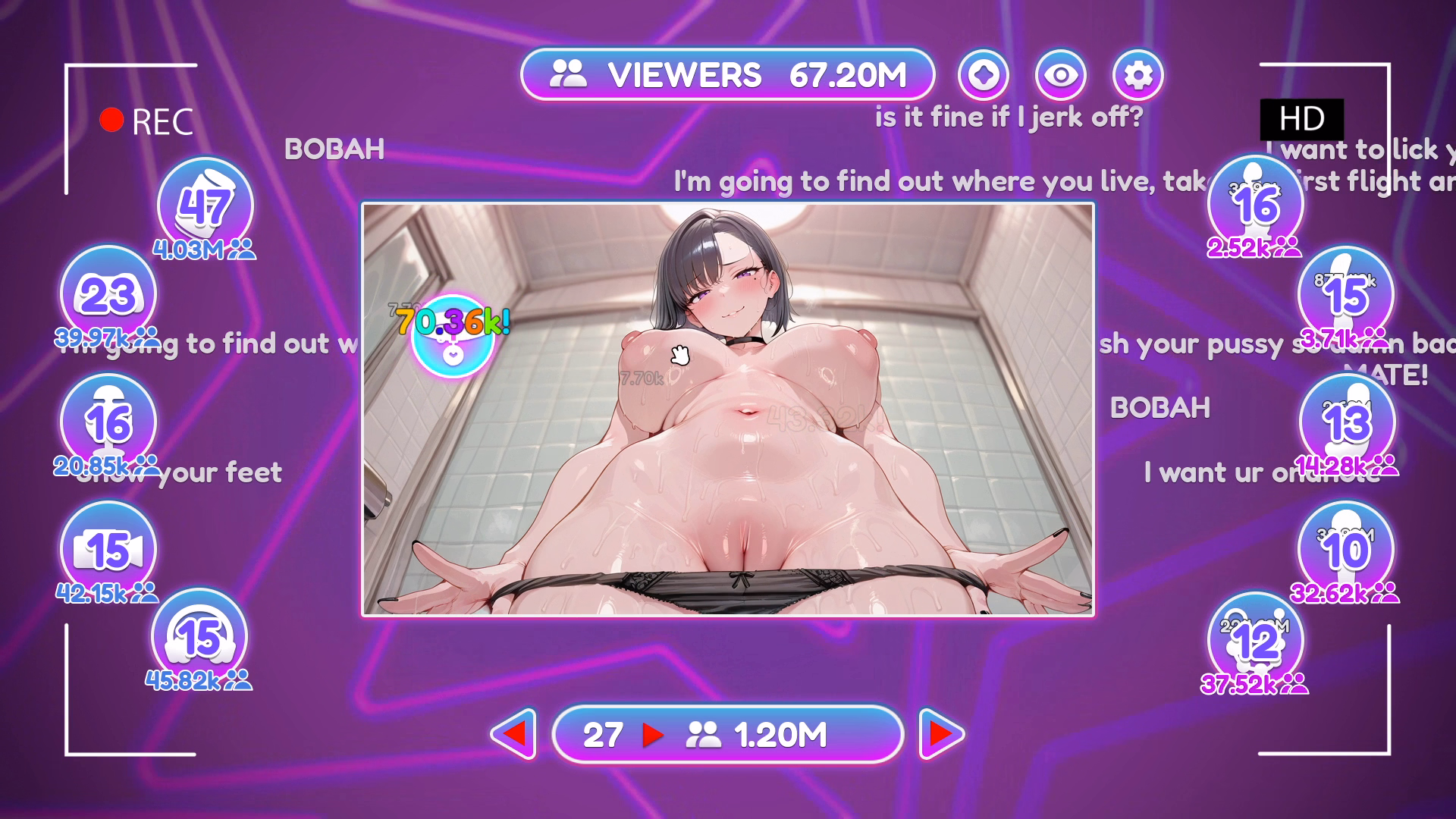 Godot Clicker Complex: Vira’s Private Stream [v0.4] [PrincessComplex Games]