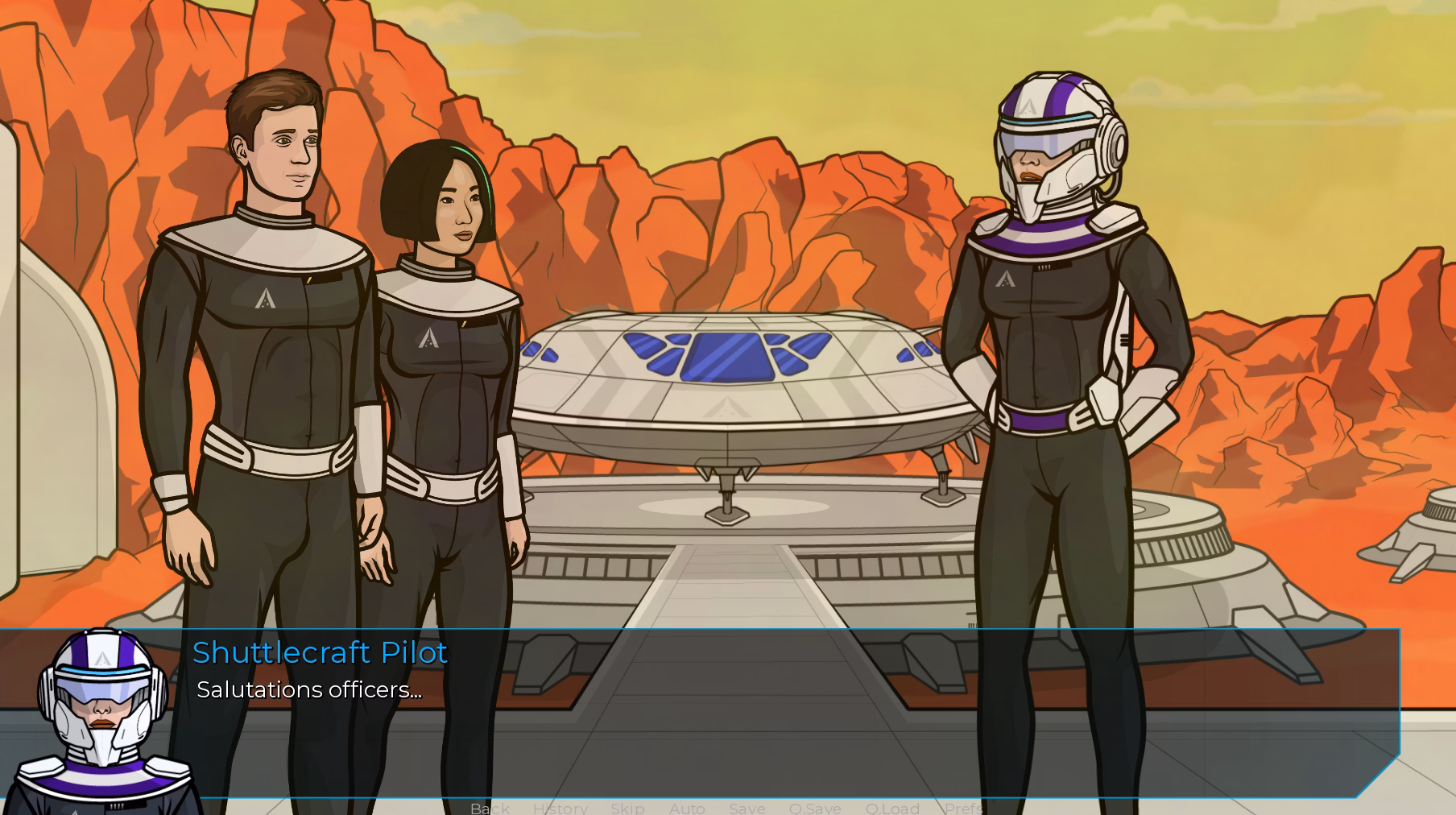 VN Ren'Py Exploring Shipmates [demo] [Space Nerdsaurus]