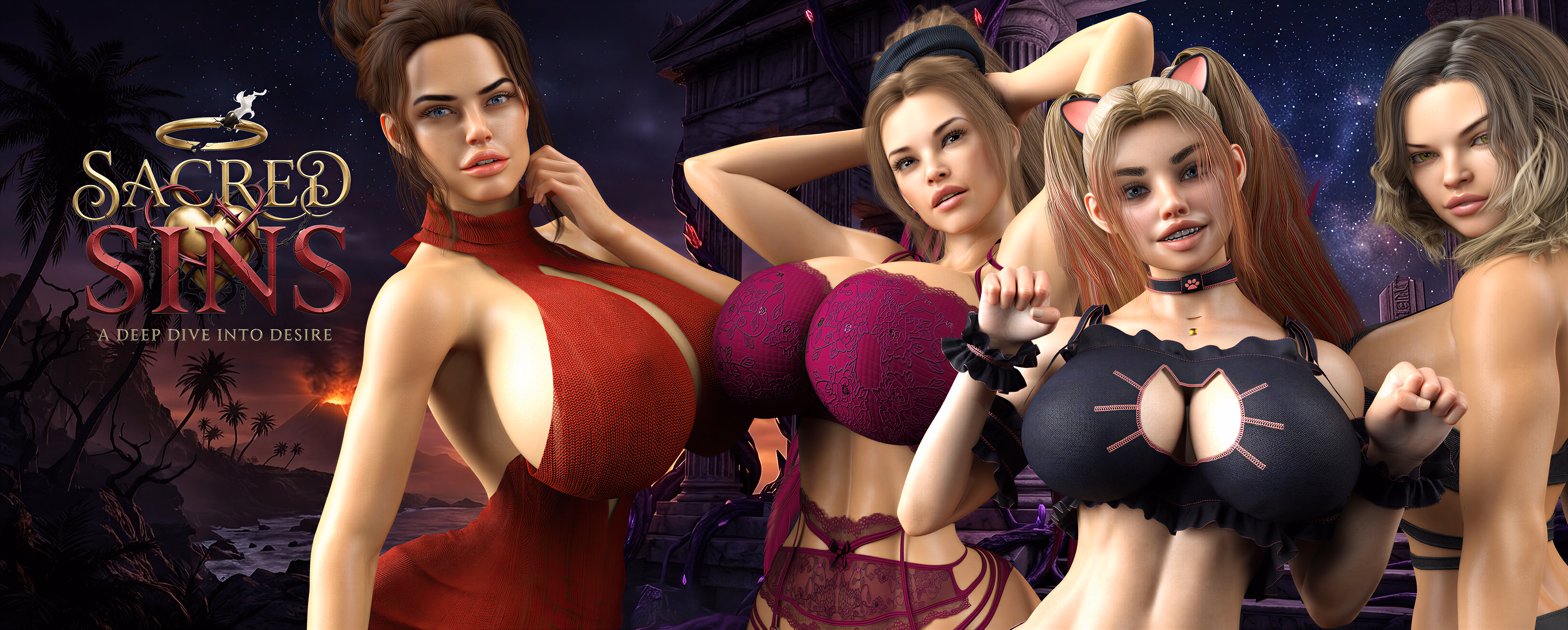 VN Ren'Py Sacred Sins [Prologue Part I] [Satisfaction 3D Games] download