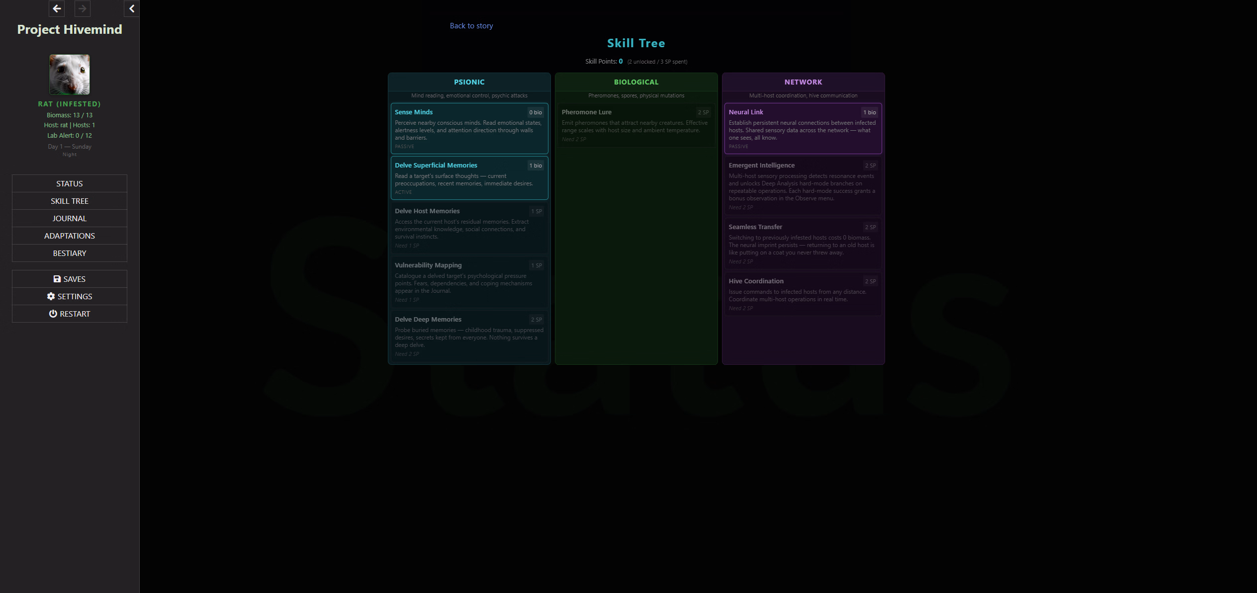 HTML Project Hivemind [Lab Vessel R2.0] [Karatus]
