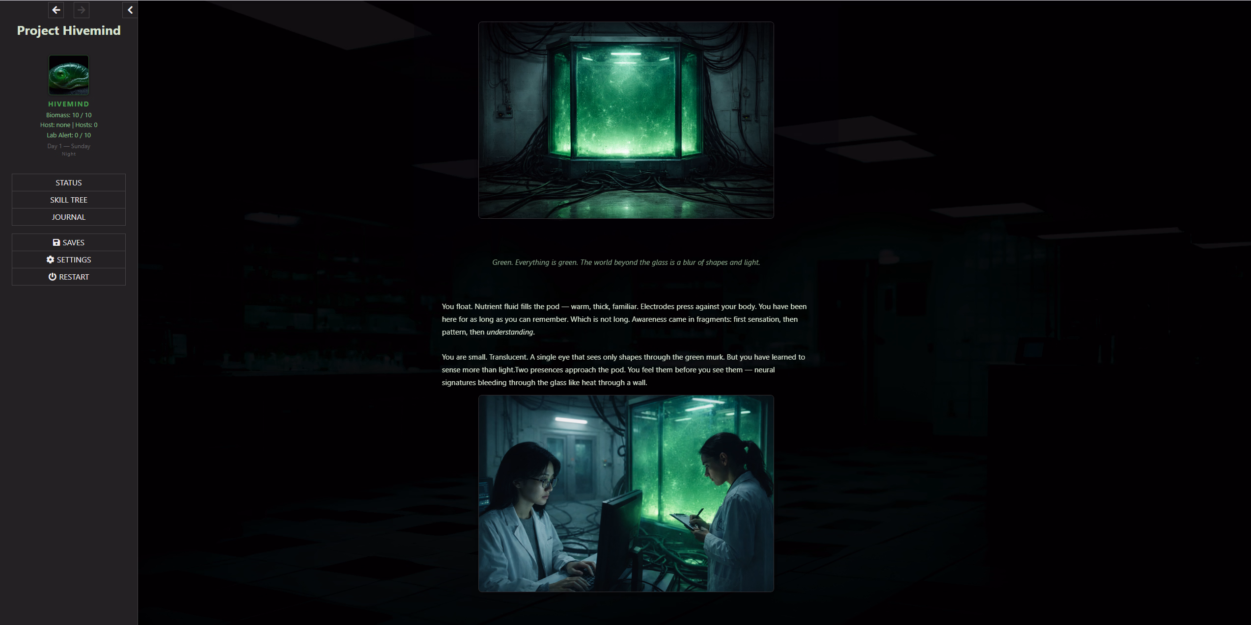 HTML Project Hivemind [Lab Vessel R2.0] [Karatus]