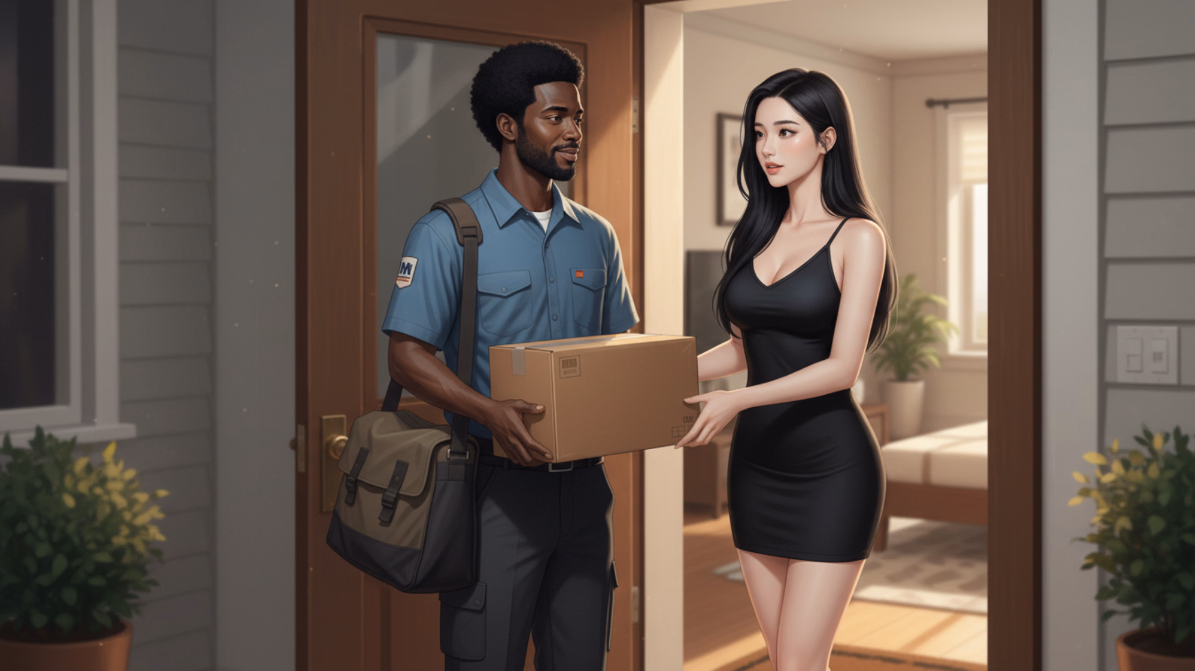 VN Ren'Py Training the HotWife [v0.2] [Parrot_Games]