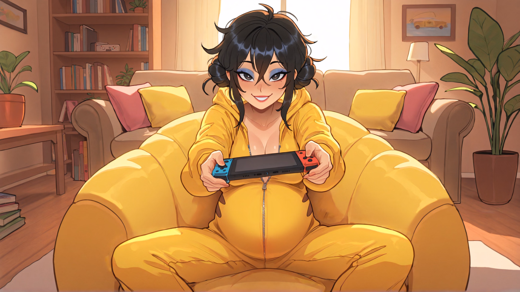 Ren'Py Pregnant Roommates, Send Help! [v0.0.5 U1] [Immoral Studios]