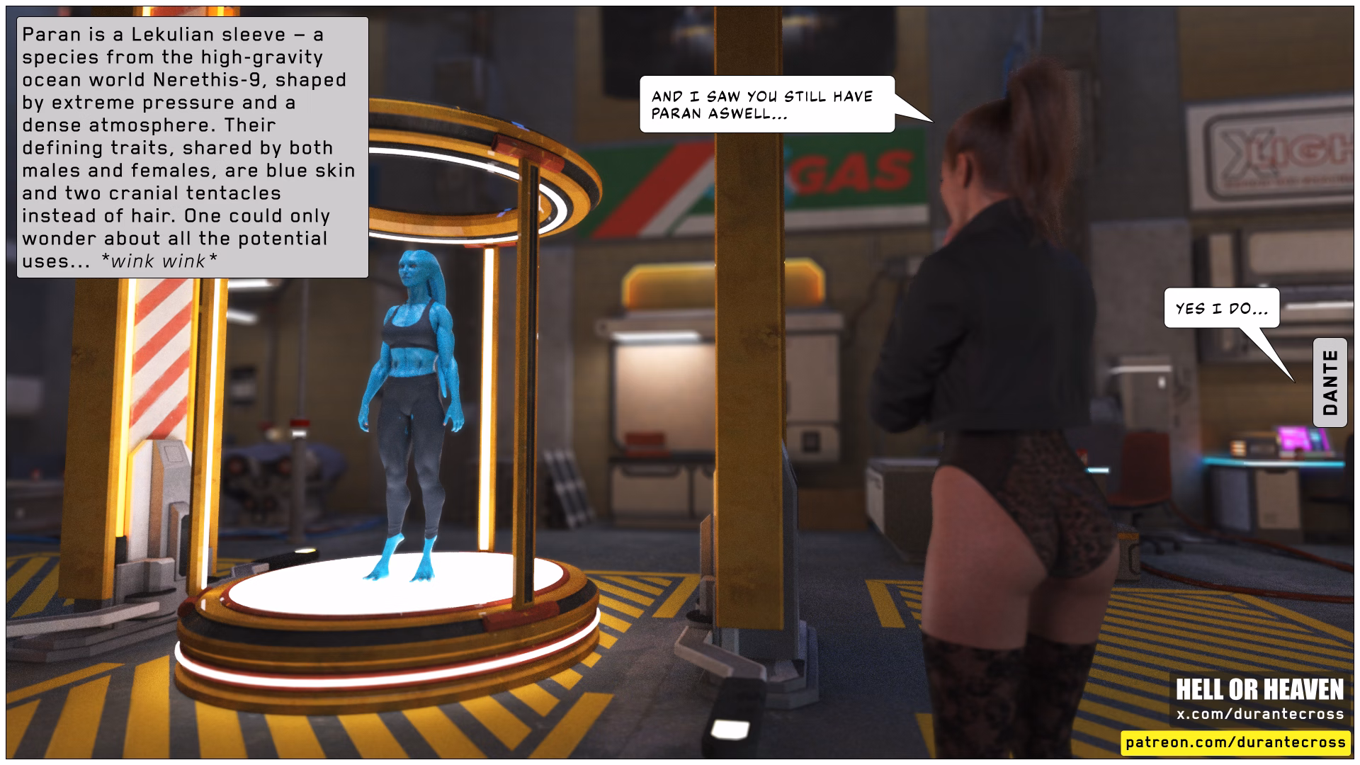 VN Ren'Py Hell Or Heaven [v0.1.0] [Durante Cross]