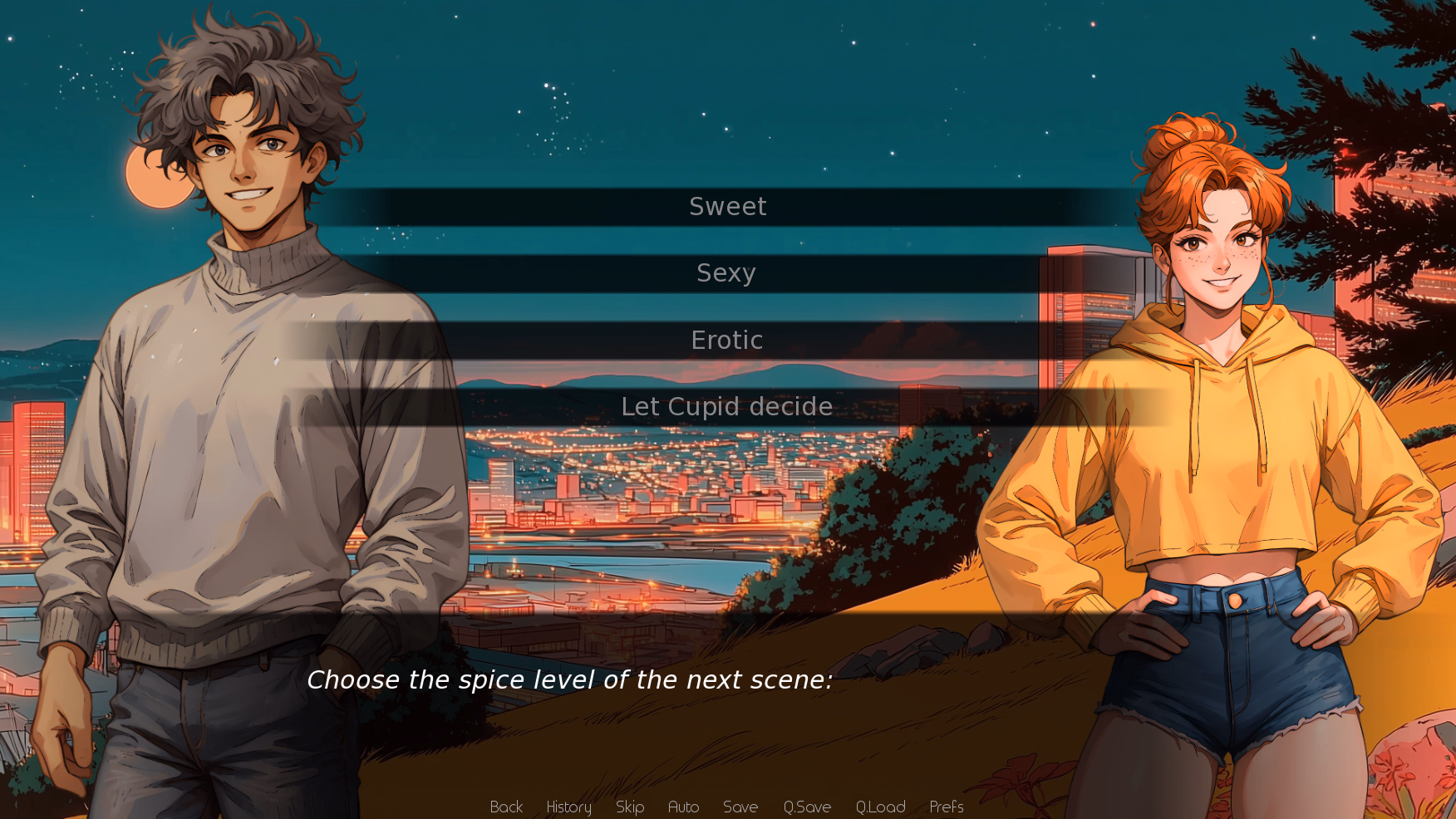 VN Ren'Py Beneath the Incandescent Stars: A Femboy Erotic-Romance VN Collection [v3.0][MoonSocks]