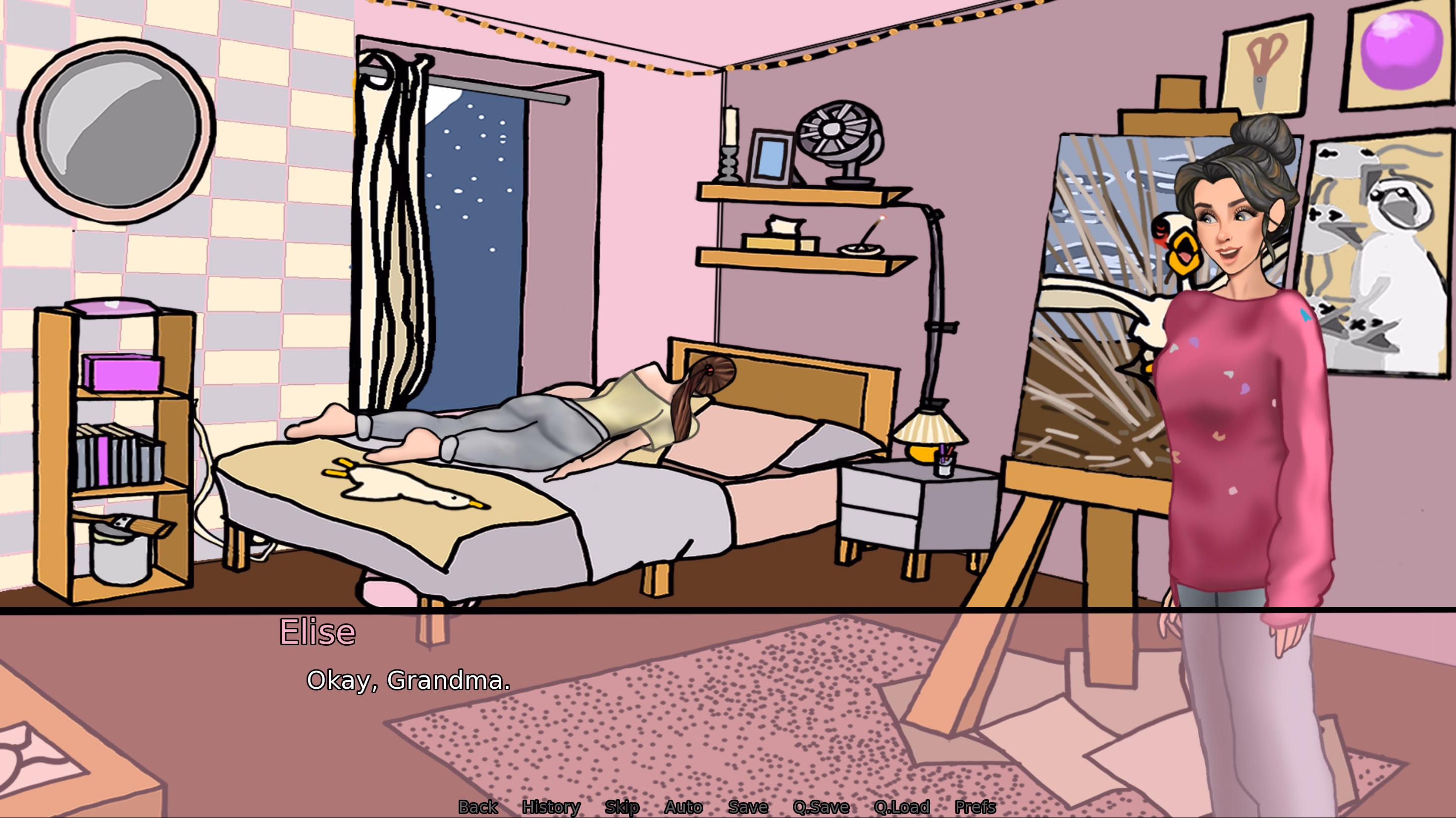 VN Ren'Py Stay In Your Lane [v0.2] [JuiciestBox19]