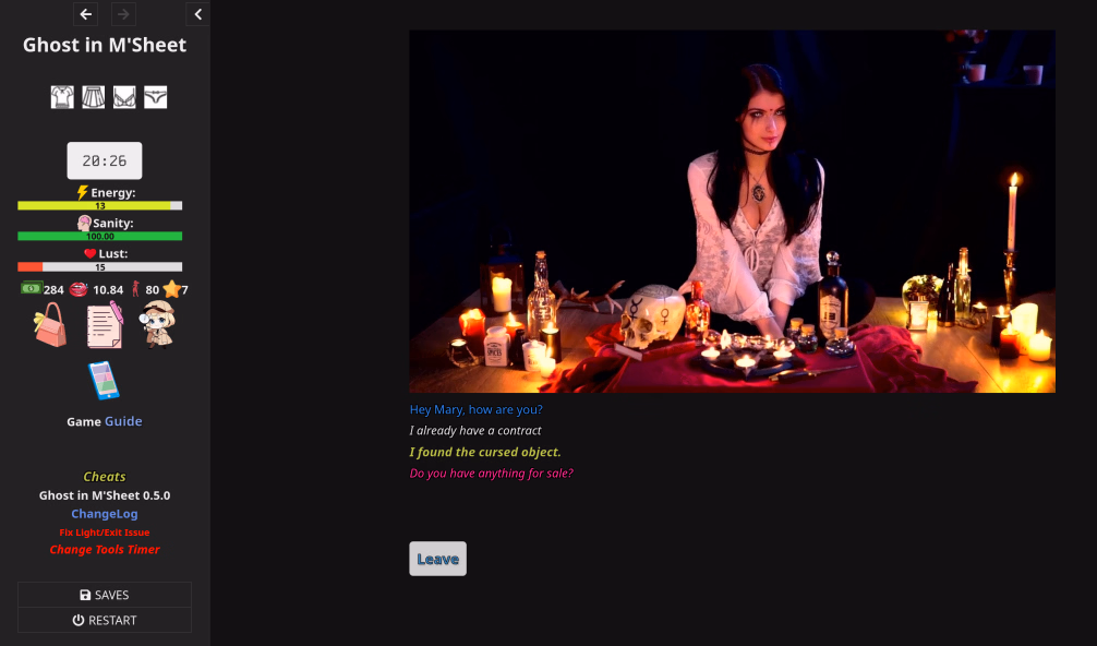 HTML Ghost in M'Sheet [v0.5.4c HotFix2] [almostanonymousdev]