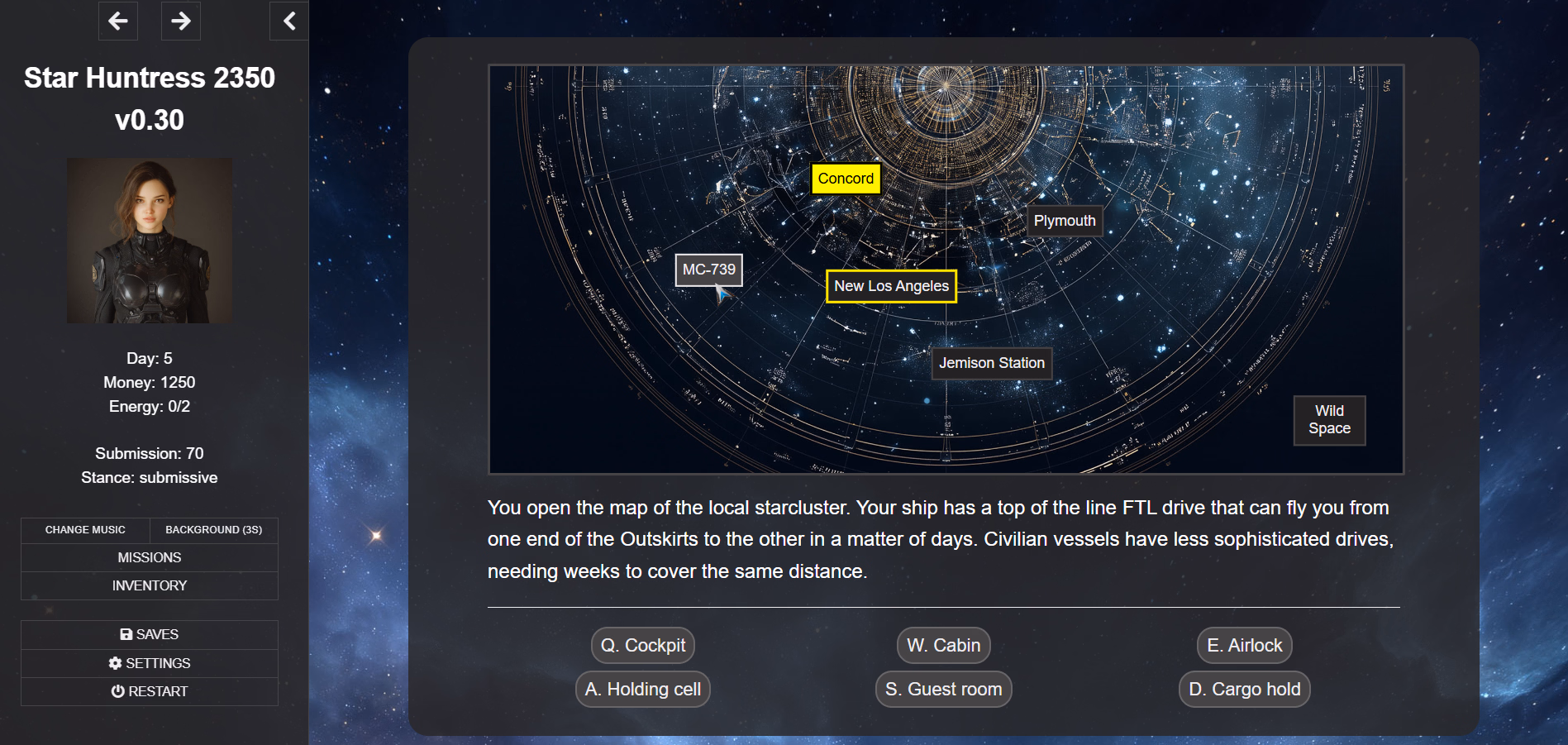 HTML Star Huntress 2350 [v0.32] [Primal356]