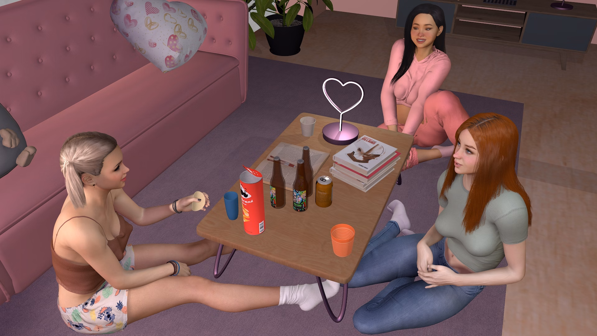 VN Ren'Py Confessions of a Sassy Girl [v0.8.1] [Huninn]