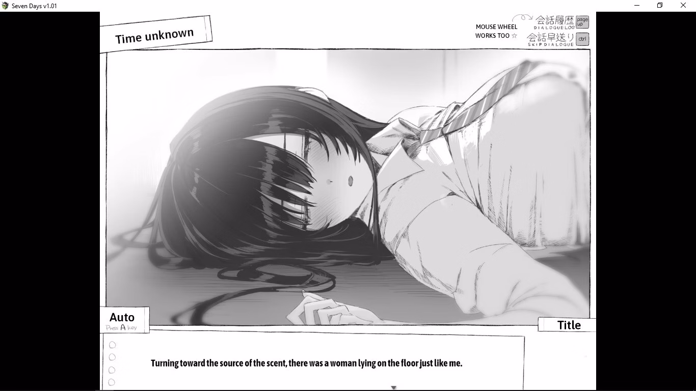 RPGM Completed Seven Days: Living in Confinement with a Stranger High School Girl [v1.01] [POMEYA]