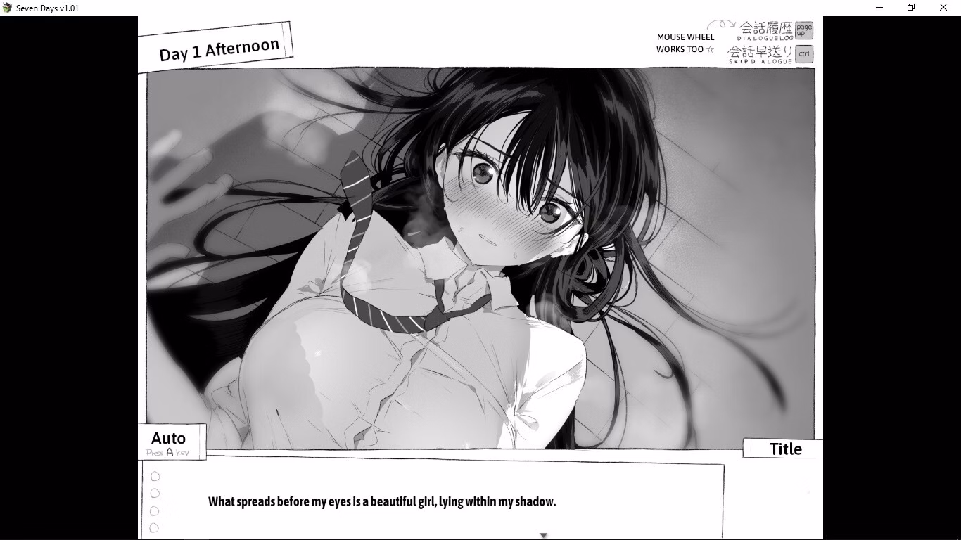 RPGM Completed Seven Days: Living in Confinement with a Stranger High School Girl [v1.01] [POMEYA]