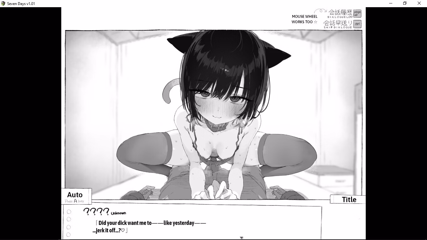 RPGM Completed Seven Days: Living in Confinement with a Stranger High School Girl [v1.01] [POMEYA]