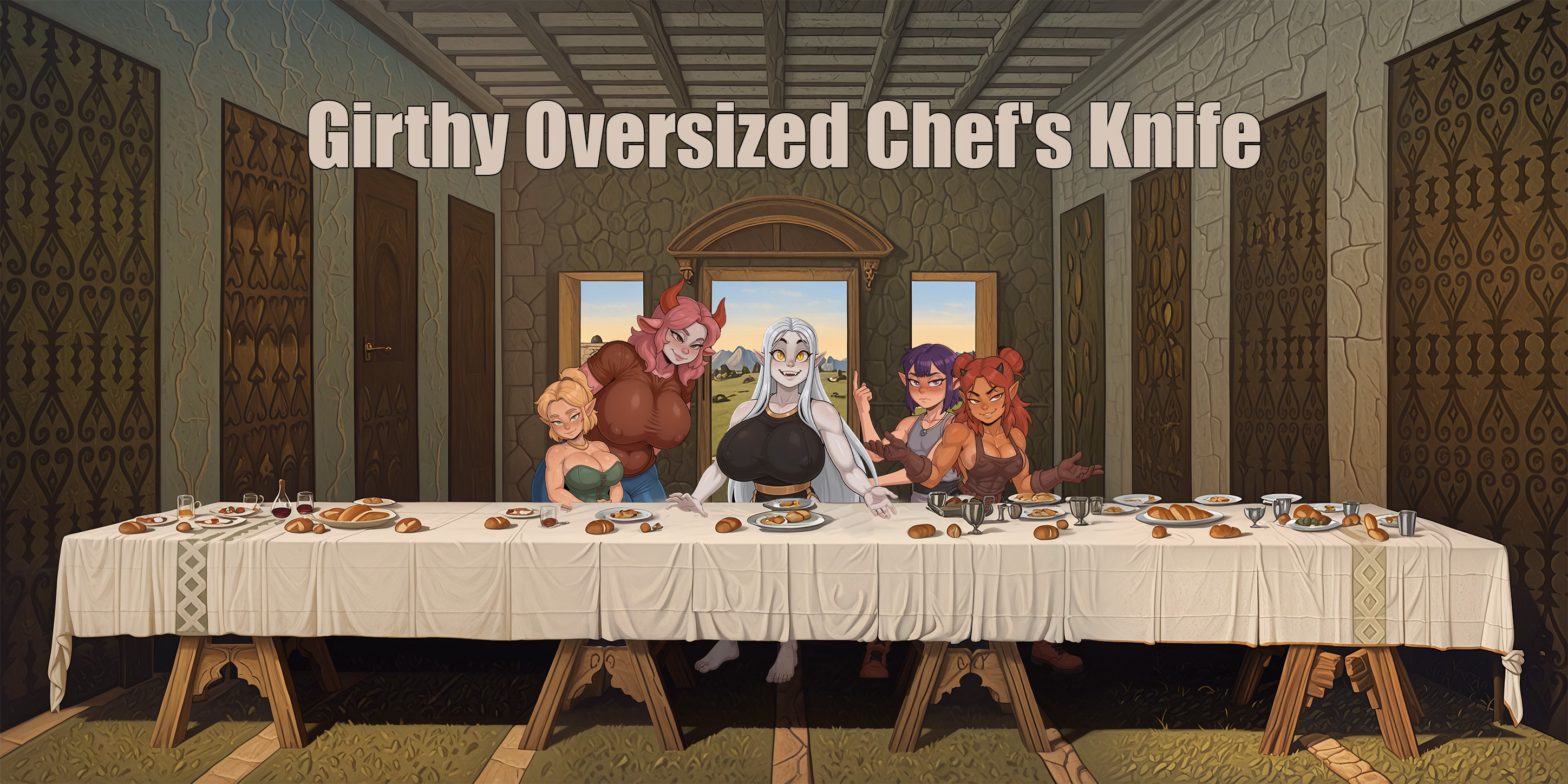 Ren'Py Girthy Oversized Chef's Knife [0.15] [Ohmami]