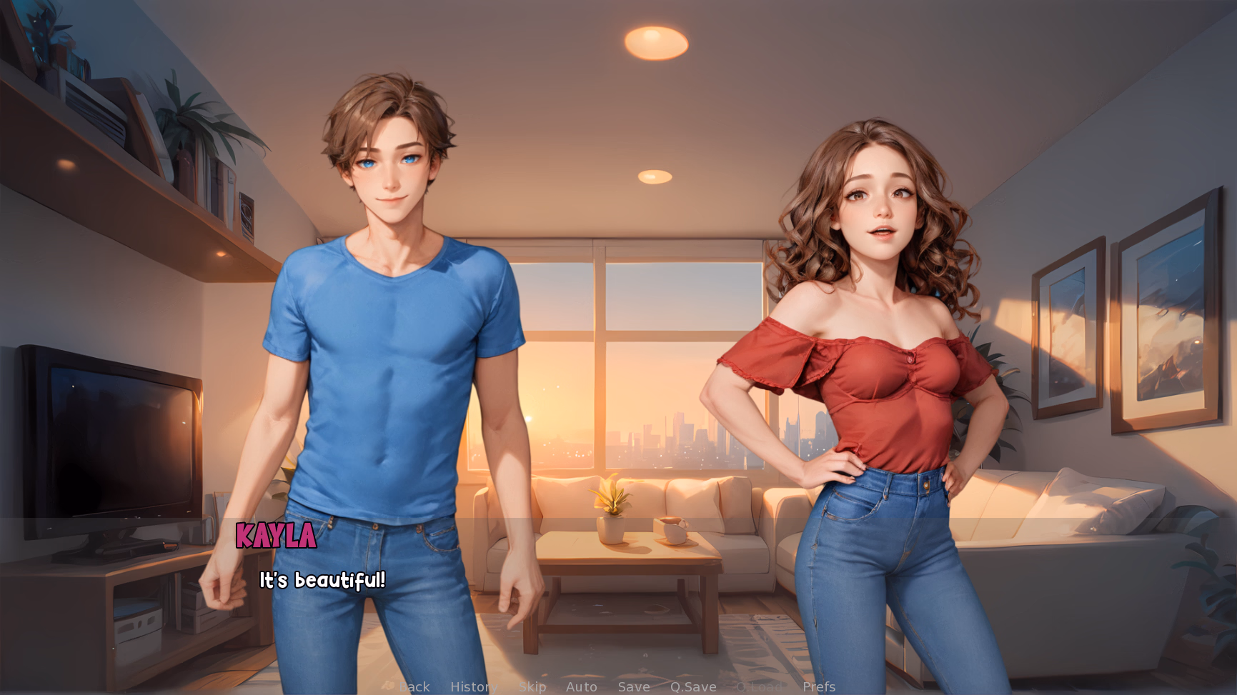 VN Ren'Py Rediscovering Us [v0.3] [Garamonde Gaming]