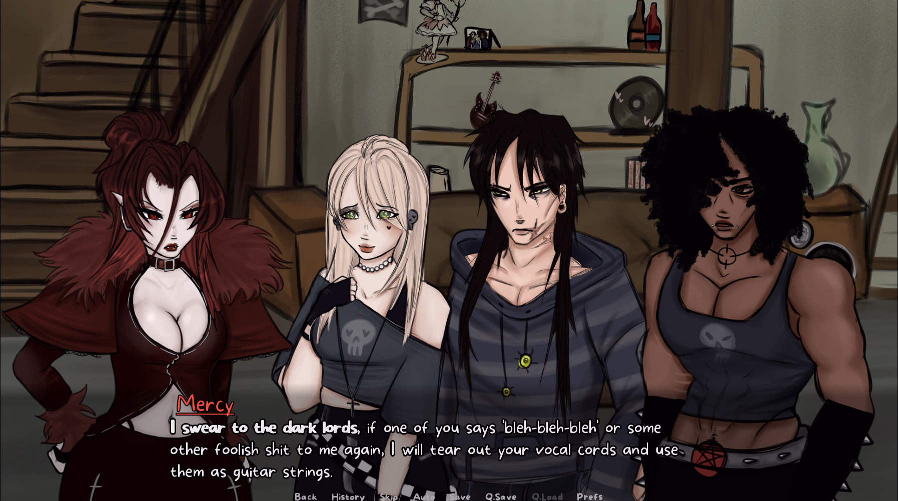 VN Ren'Py Pinkybites [v1.0] [BalzackGames]