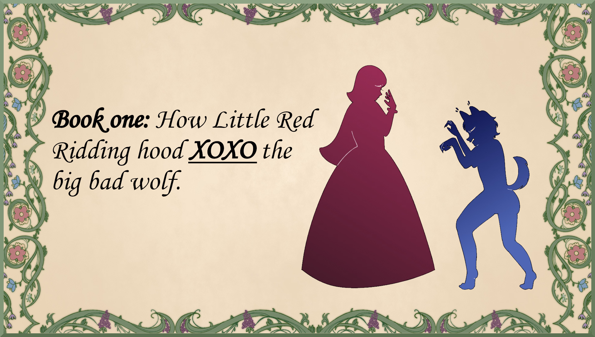 VN Ren'Py Completed How Little Red Ridding Hood XOXO the Big Bad Wolf [v1.0] [Little Reds Helper] download