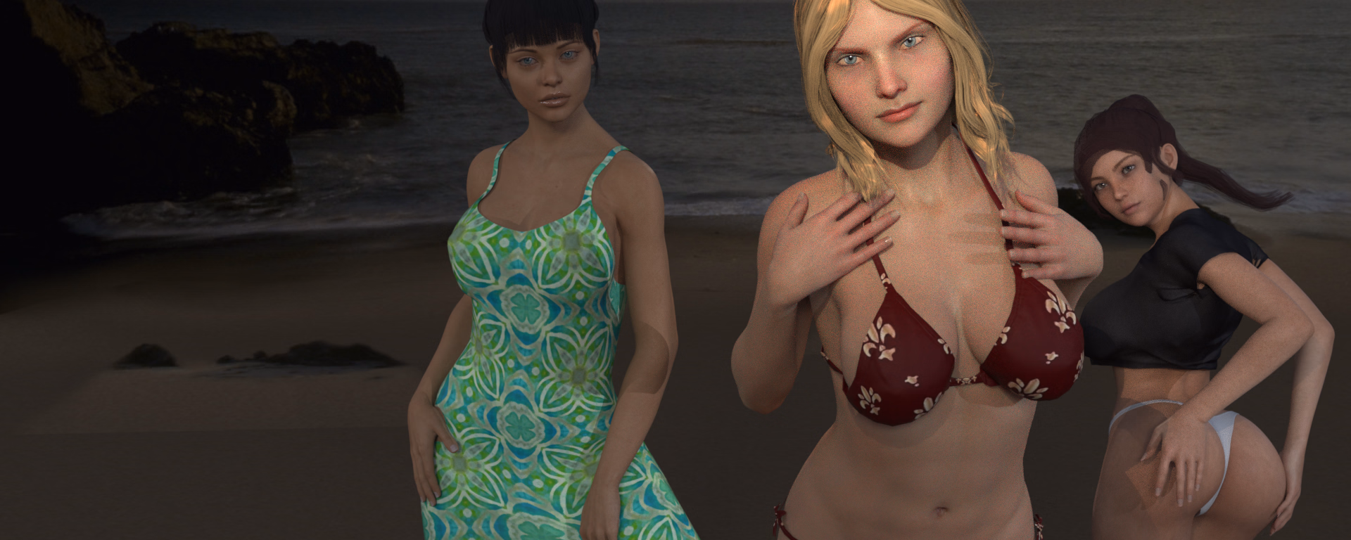 VN Ren'Py A Trip to Paradise [v0.2] [CGstudios] download