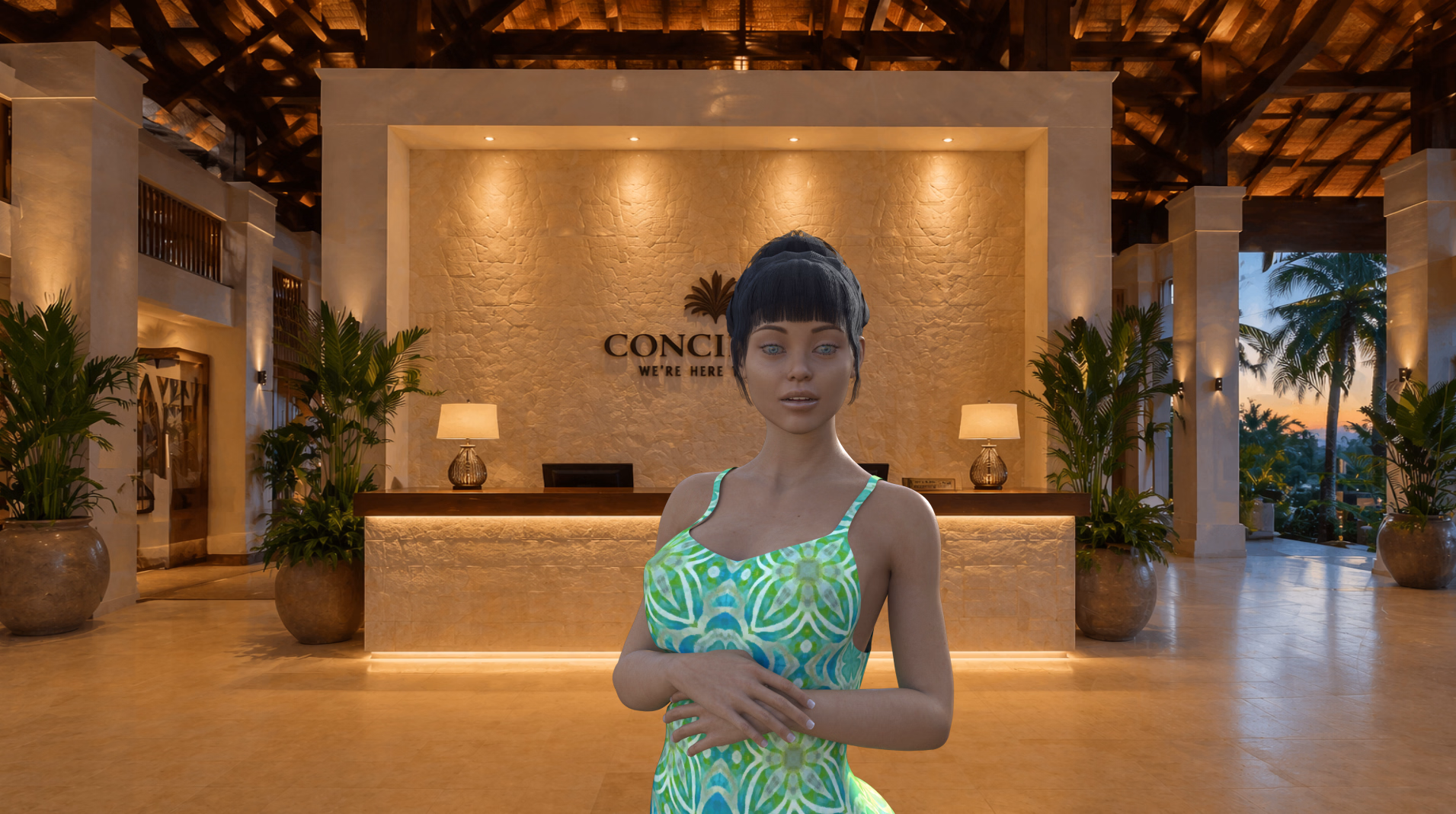 VN Ren'Py A Trip to Paradise [v0.2] [CGstudios]