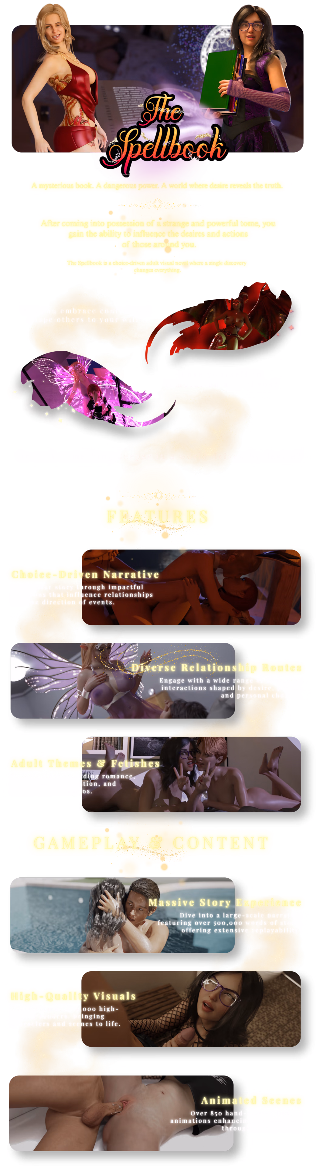VN Ren'Py The Spellbook [v0.20.5.0] [NaughtyGames]