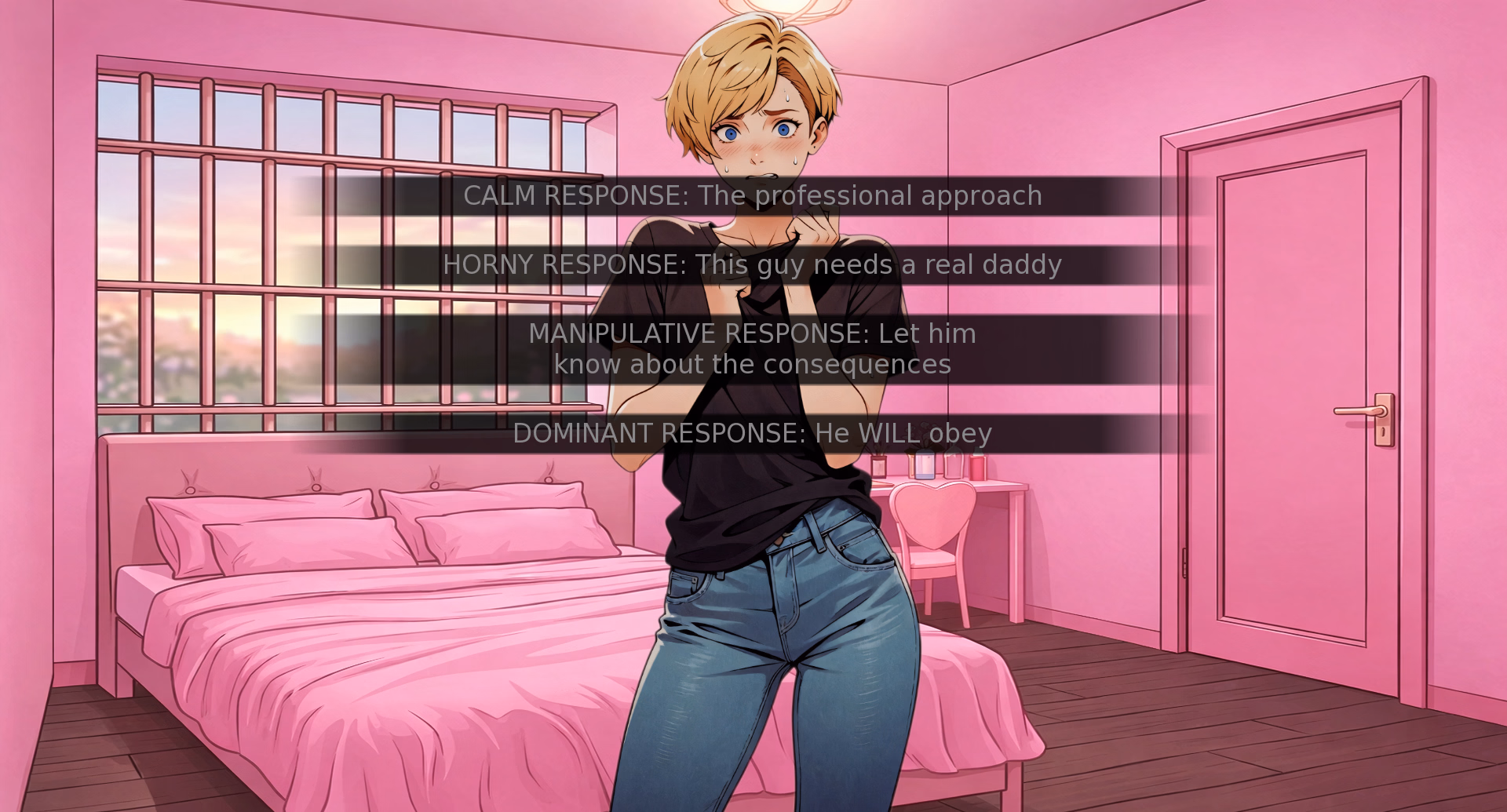 VN Ren'Py Completed The Pink Answer Remastered [v1.0R] [MobsterCorgi]