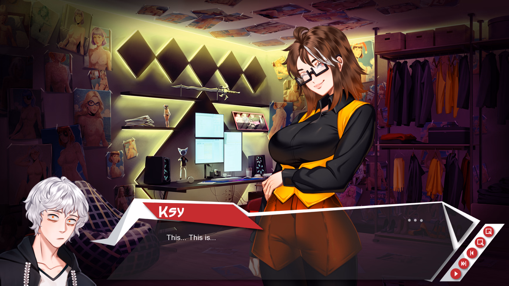 VN Ren'Py Back to the Pussy [Demo] [TopHouse Studio/Abel Games]