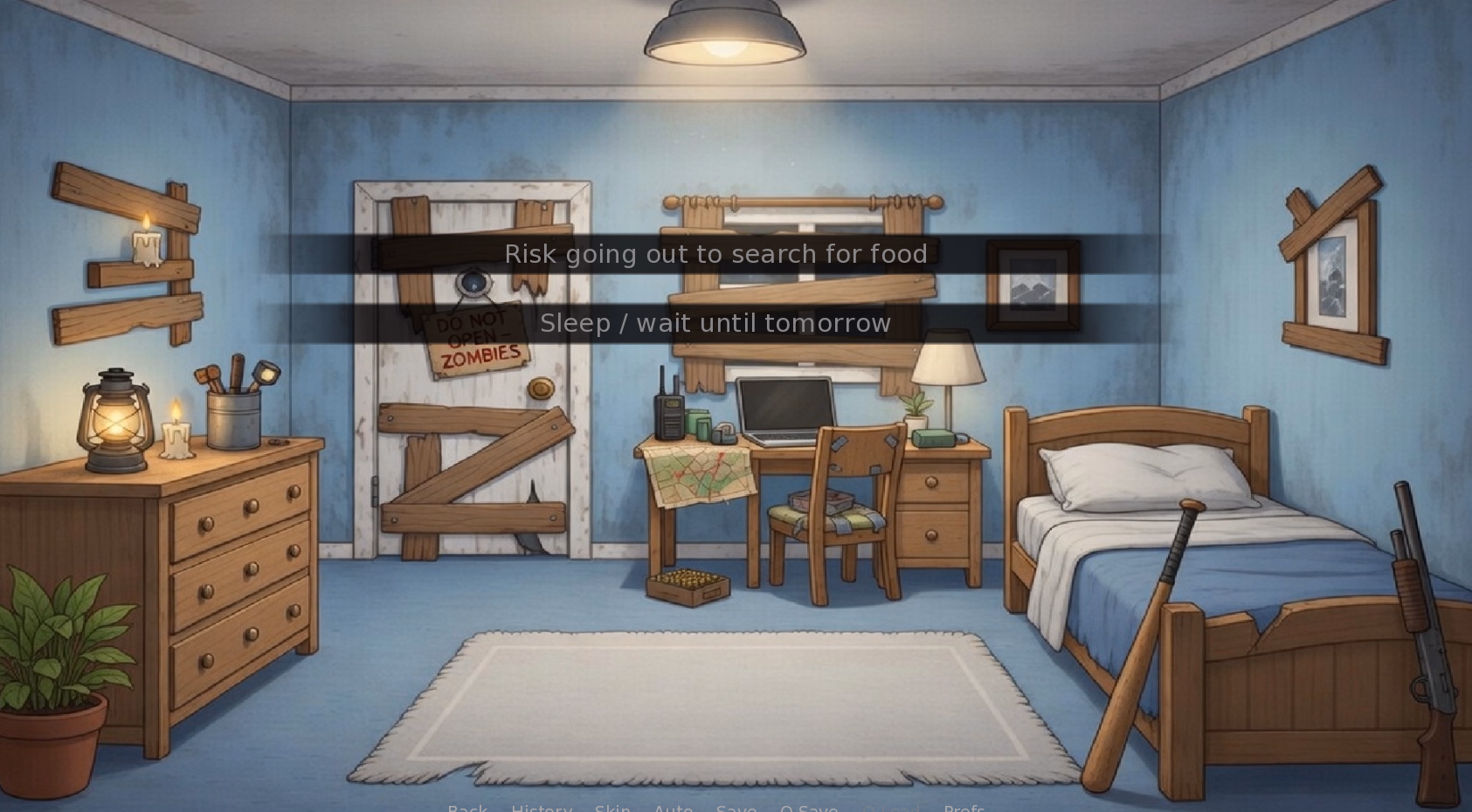 VN Ren'Py Zombie Euphoria [v1.3] [rawd studio]