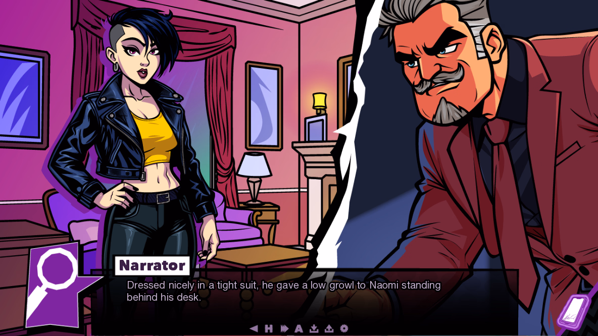VN Ren'Py Private Eyes [v0.01] [Guessing Games]