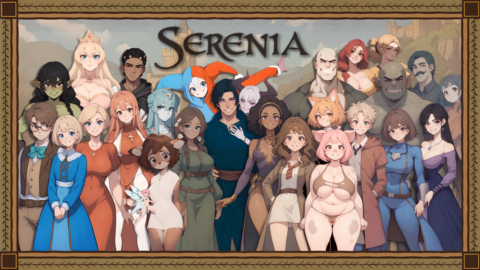 Ren'Py Serenia [v1.2c Fix] [OffWhite Studios]