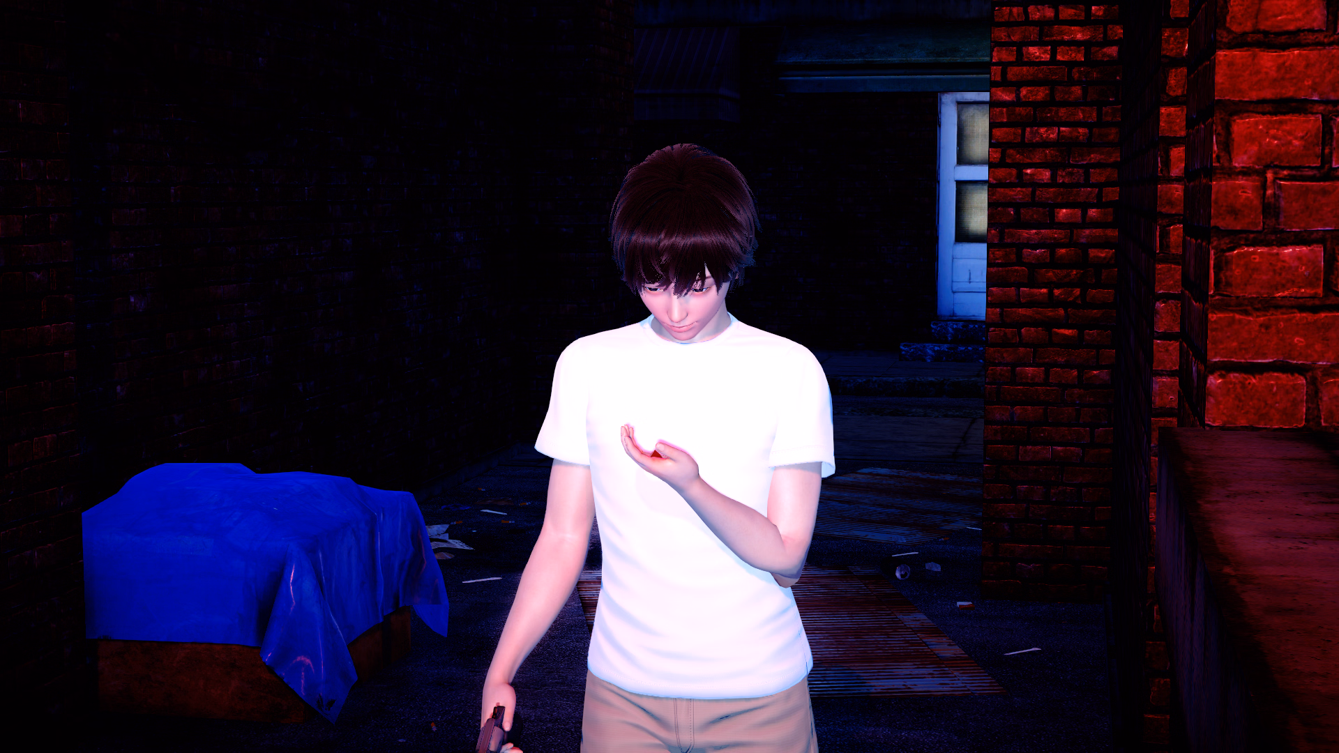 VN Ren'Py Sins of the Neon City [Ep. 1 Finale] [Sad and bad]