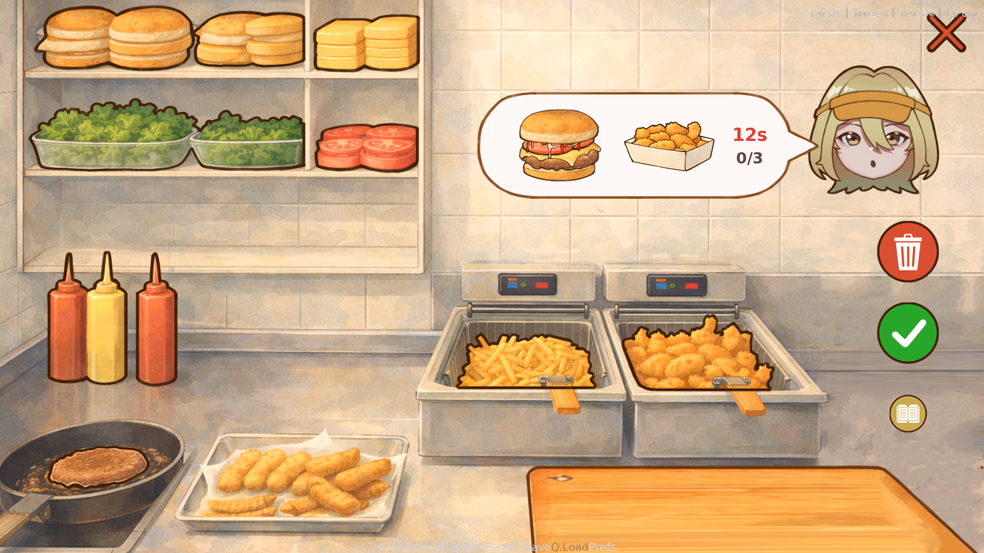 Ren'Py Avelis Burger [demo] [Avelis Game]