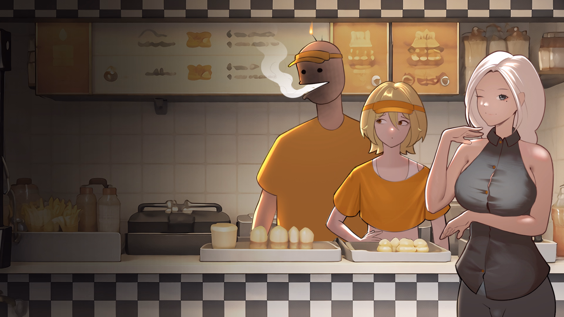 Ren'Py Avelis Burger [demo] [Avelis Game]