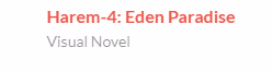 VN Ren'Py Eden 4 Harem Paradise [v0.2 hotfix] [Mr. Kin]