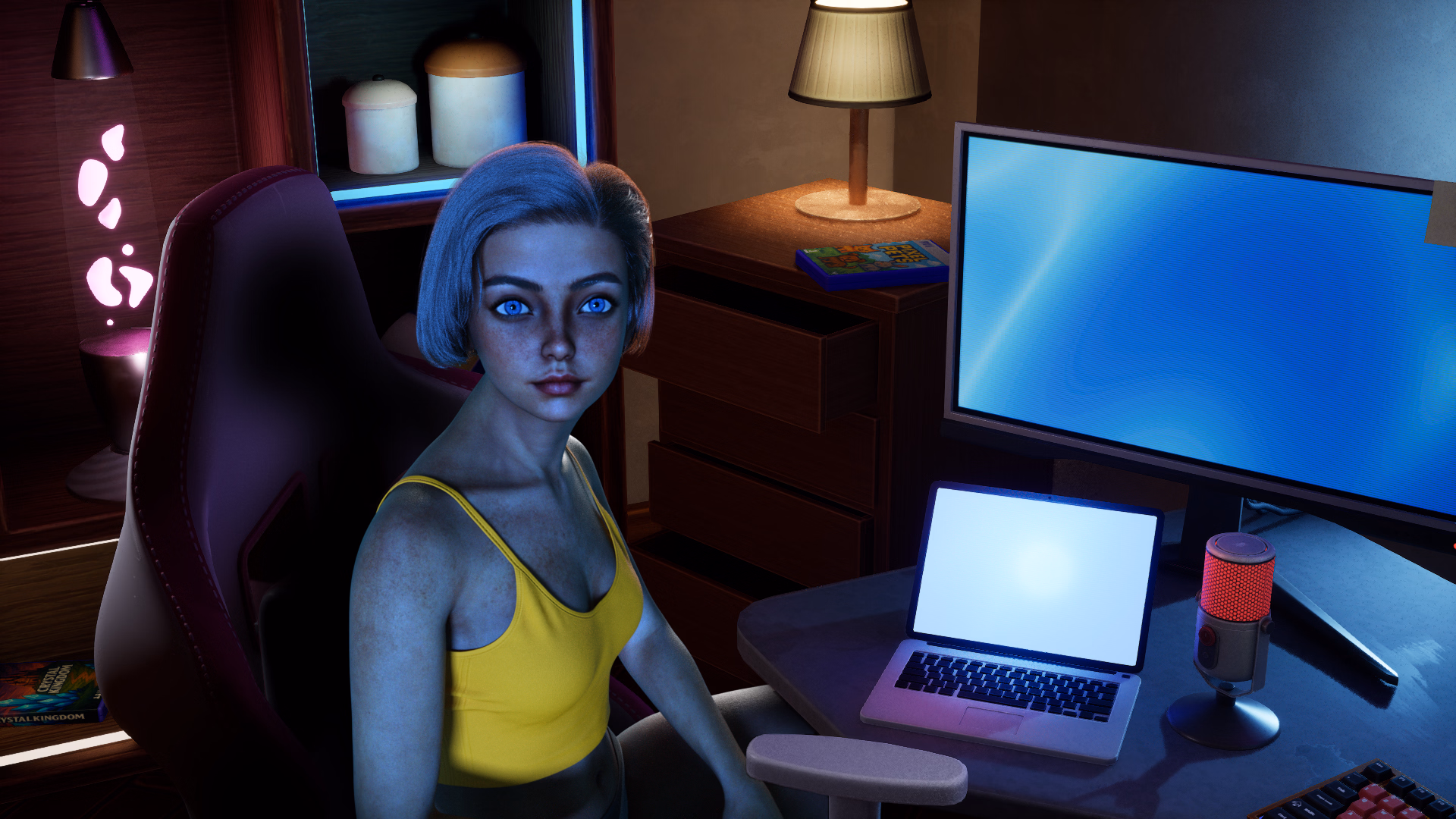VN Ren'Py Lust:Secret House [v0.1 Mini Demo] [Tarla Studio]