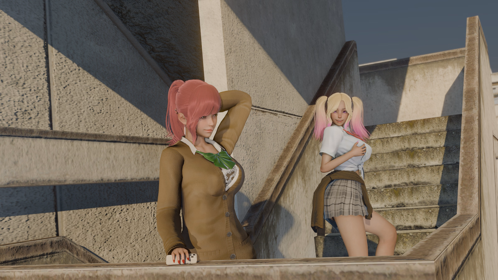 VN Ren'Py Naomi: Breaking the Queen Bee [Act 2 P2 Fix1] [Saf-Tea]