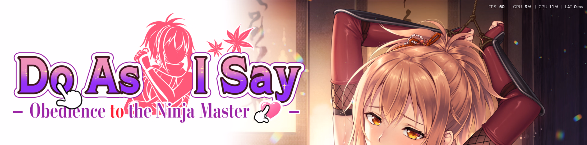 VN Unity Completed Do As I Say - Obedience to the Ninja Master [Final] [Girl's Software]