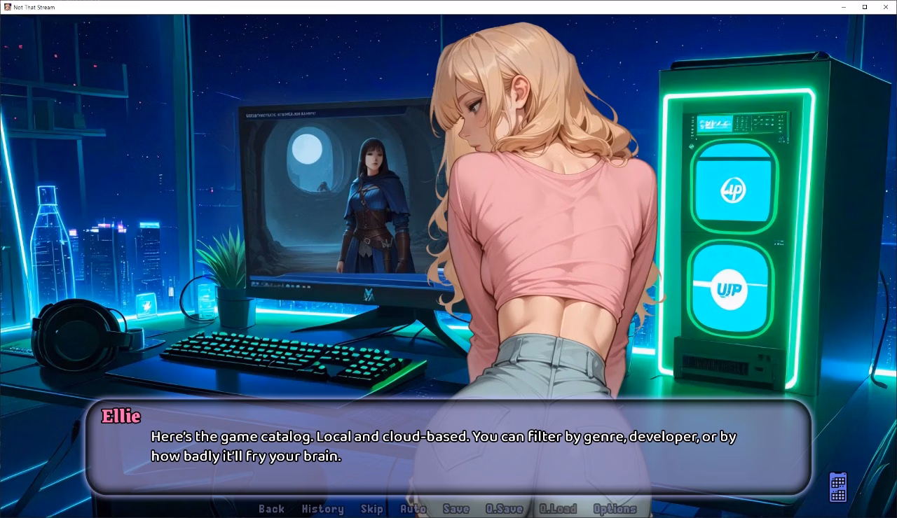 Ren'Py Not That Stream [Ch.6] [legioflavia]