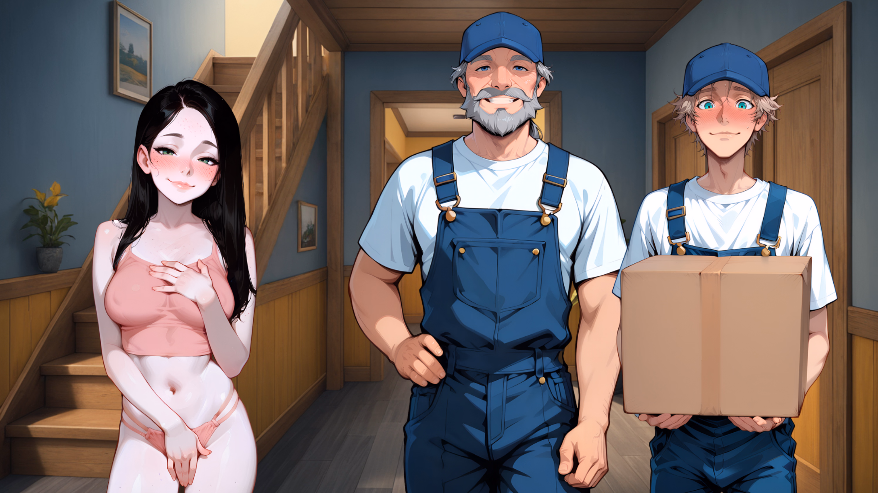 VN Ren'Py Our Quiet Temptation [Ch2 v1] [Sinful Valley Adventures]