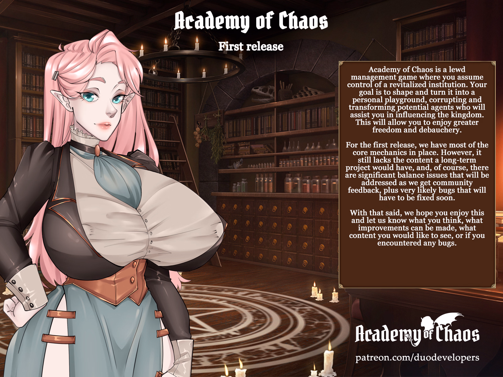Ren'Py Academy of Chaos [v0.4.1] [DuoDevelopers]