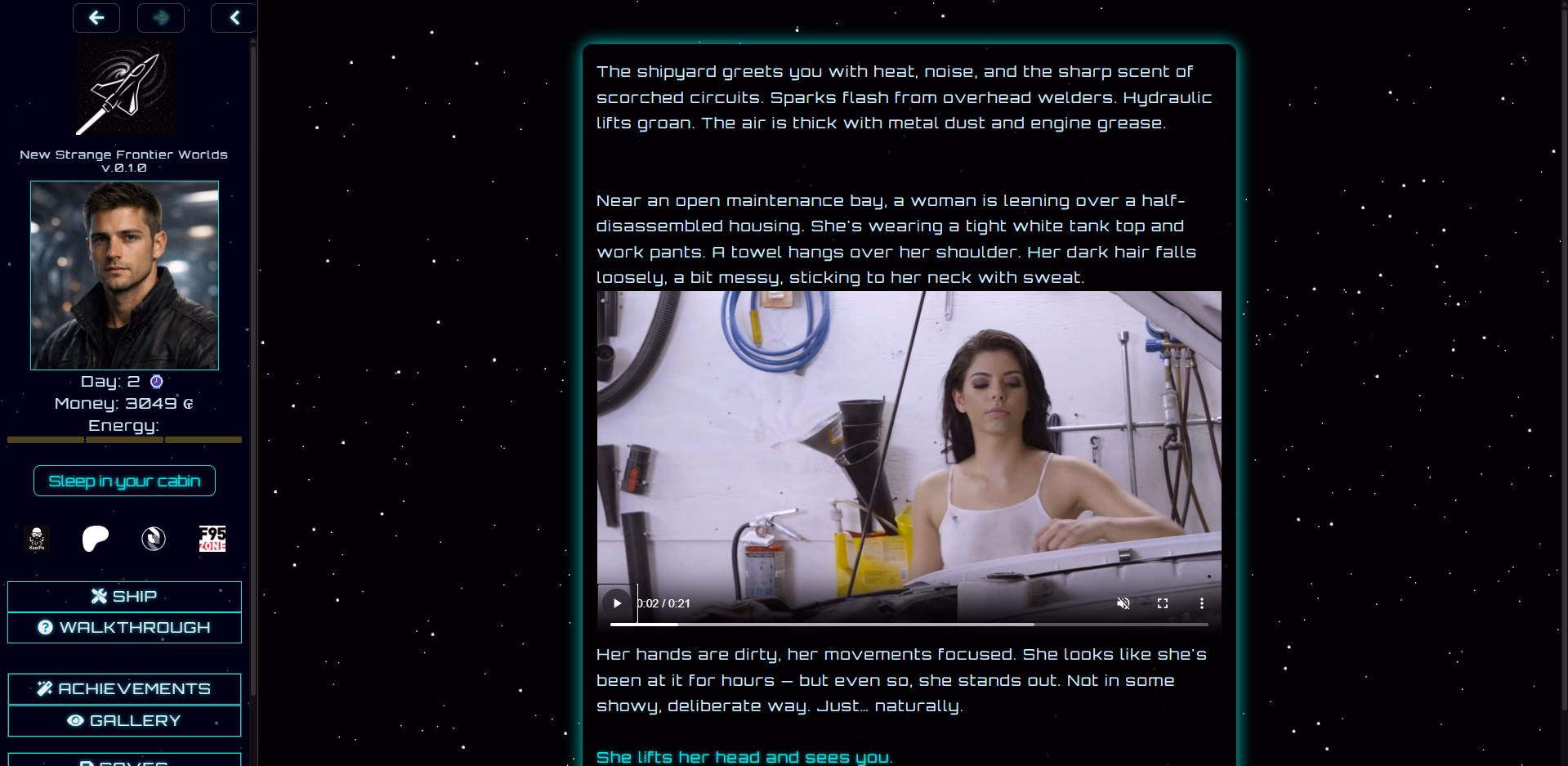 HTML New Strange Frontier Worlds [v0.1.1] [KseiPo]