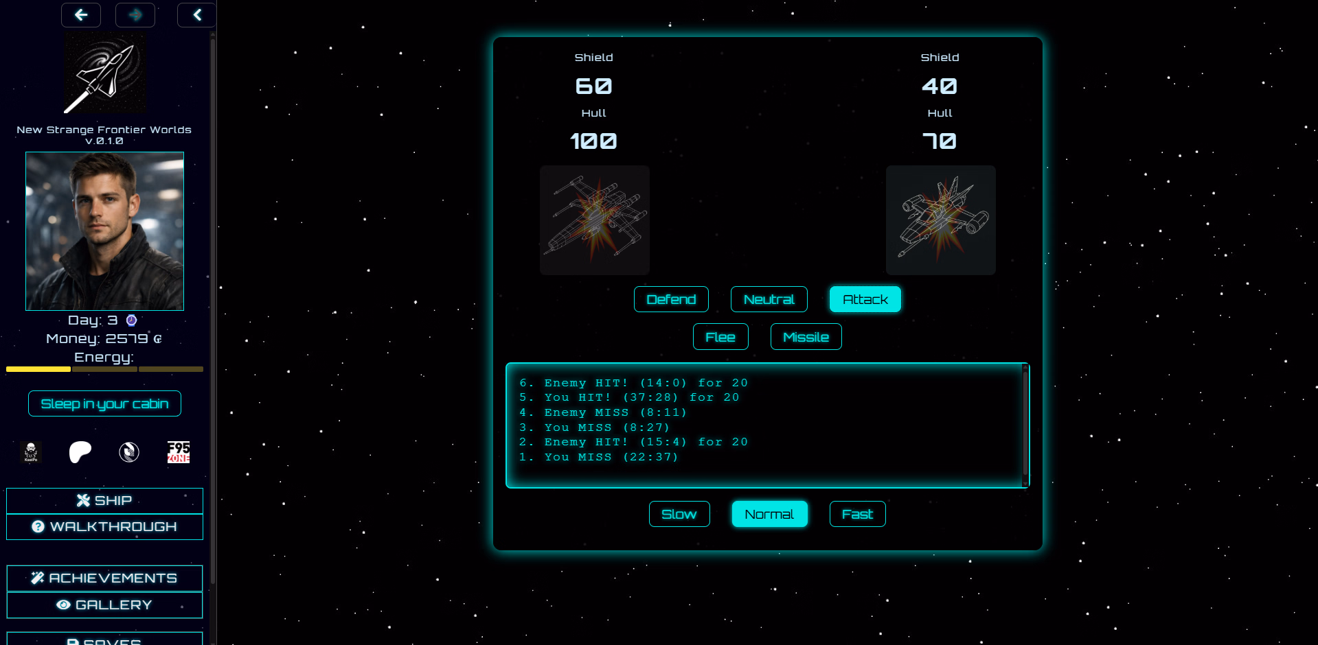 HTML New Strange Frontier Worlds [v0.1.1] [KseiPo]